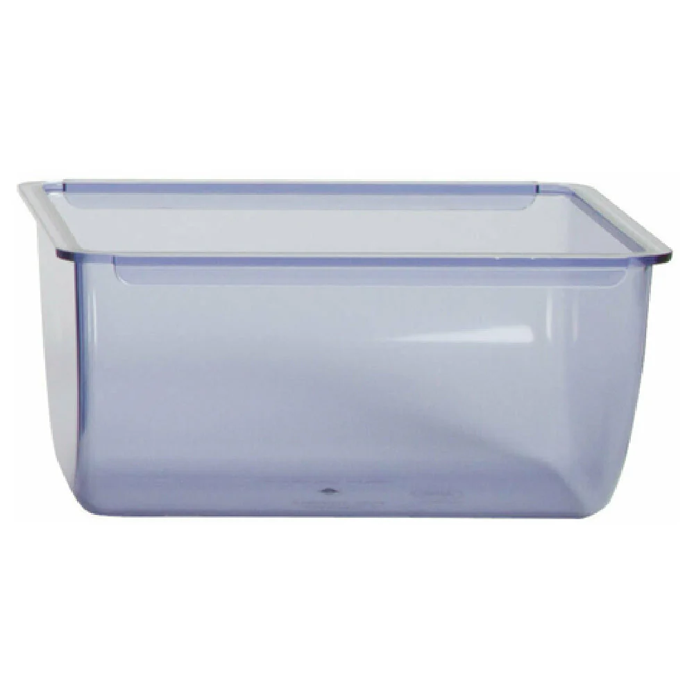 Carlisle BD106 1 Quart Chillable Replacement Tray High Impact Plastic Translucent Blue