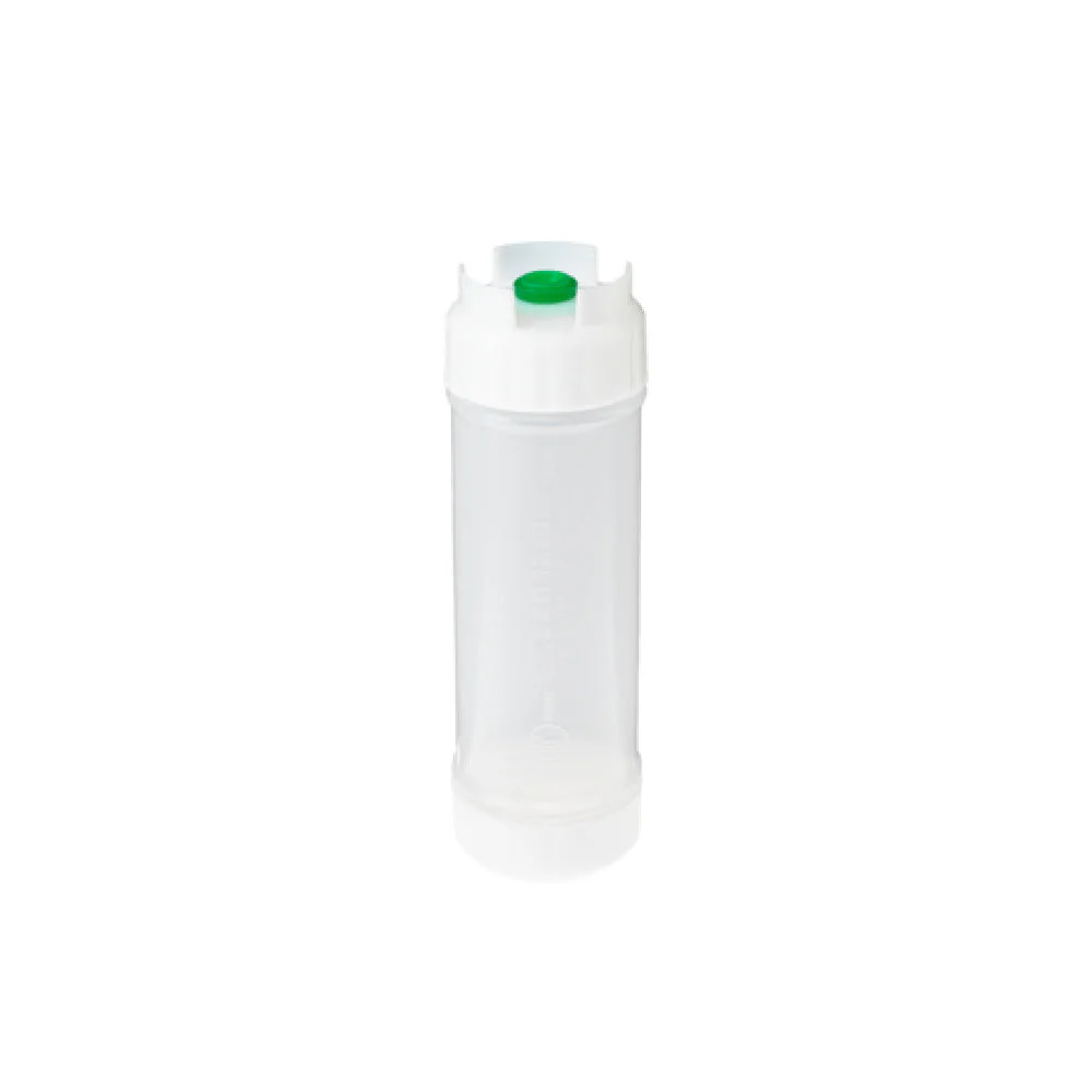 Carlisle 857312S 12 Oz Squeeze Bottle Transparent BPA Free Dishwasher Safe
