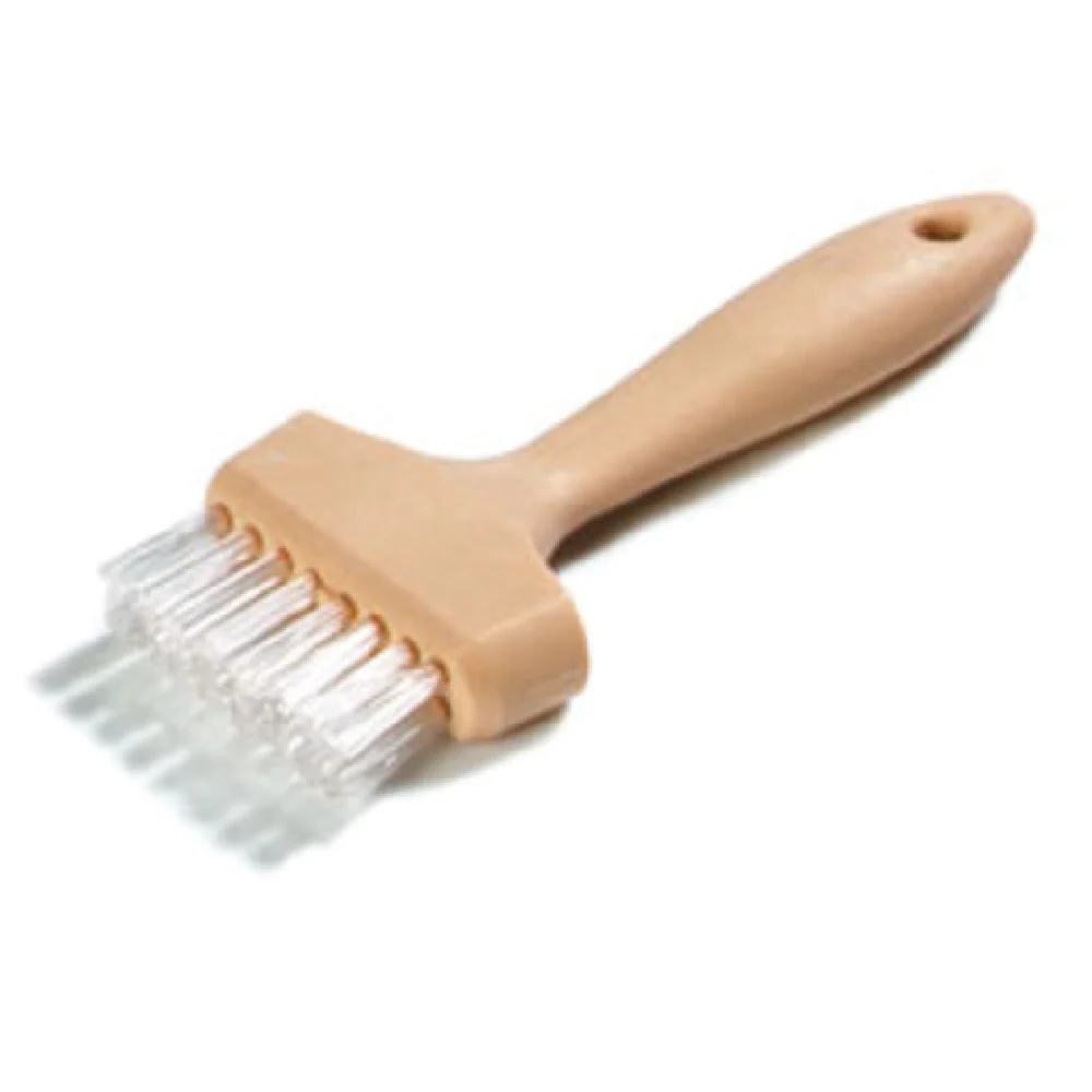 Carlisle 4011400 7 Inch Brush Teflon Bristles Cool Touch Plastic Handle