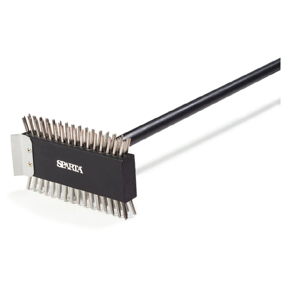 Broiler Master Brush 30-1/2 Inch - Sparta 4029000 Wire Brush by Carlisle