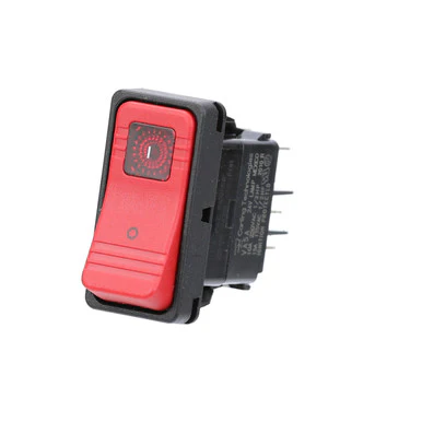 Switch, Rocker, 24Vdc , Dpdt, Led Red Replaces Star Mfg 2E-60172301