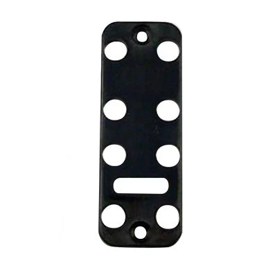 Taprite Bargun Button Plate, 8 Button, Juice, Black