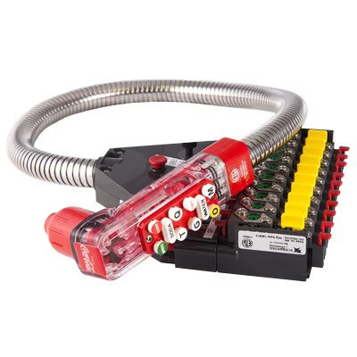 Taprite Rattler Bargun, 12 Button, 48" Hose, Red | 951C-1273-3M003