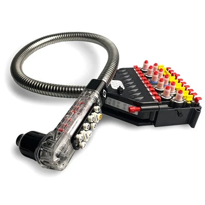 Taprite Rattler II Bargun, 10 Button, 30" Hose, Black | 955C-1062-1M014