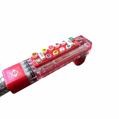 Taprite Rattler II Bargun, 14 Button, 48" Hose, Red | 954C-1466-3F005