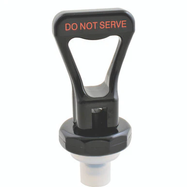 Upper Faucet Black Replaces Fetco 1071-00020-00