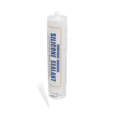 White Food Grade Silicone Sealant Caulk Cartridge 10.3