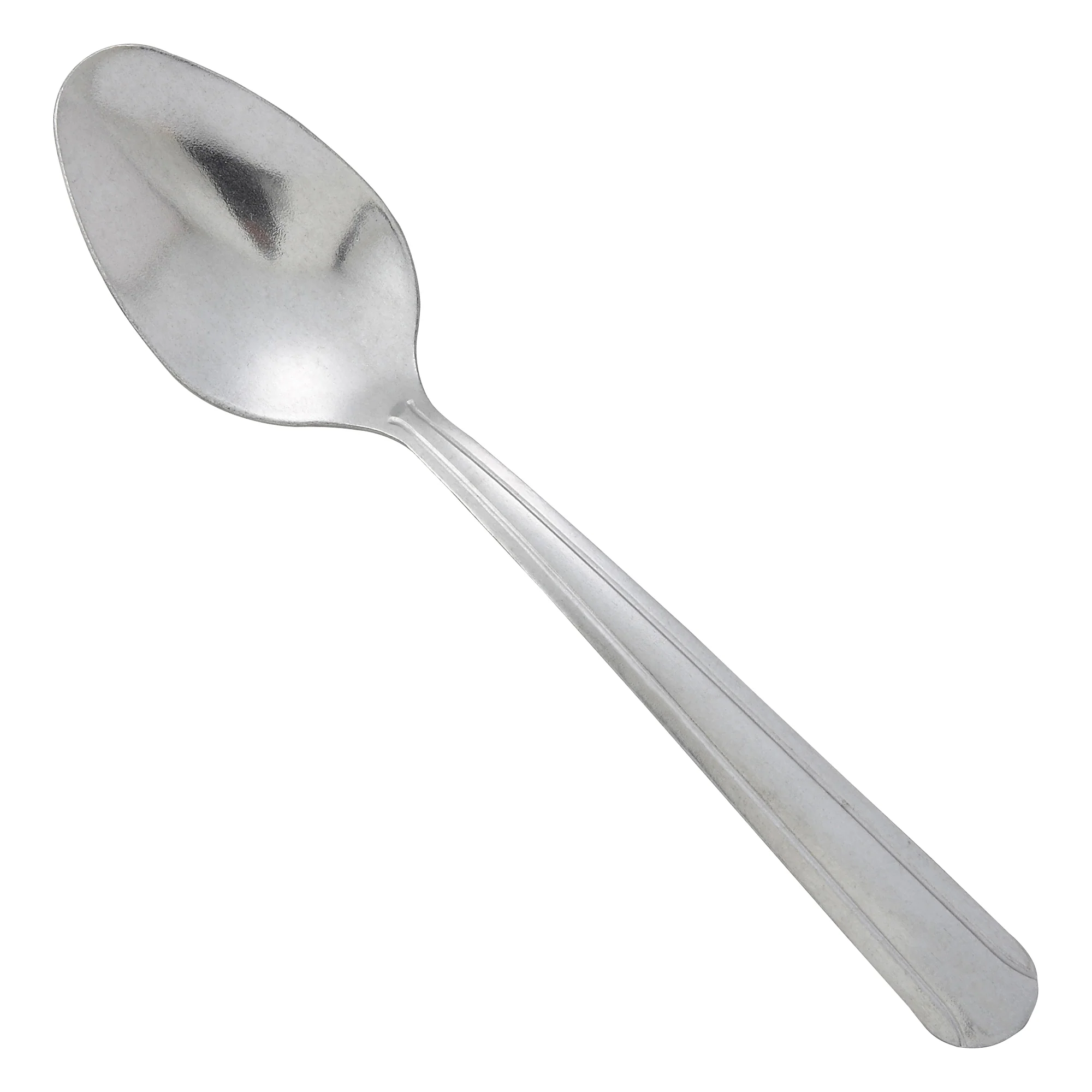 Commercial Teaspoon - Winco 0001-01 Dominion 18/0 Stainless, Medium Weight