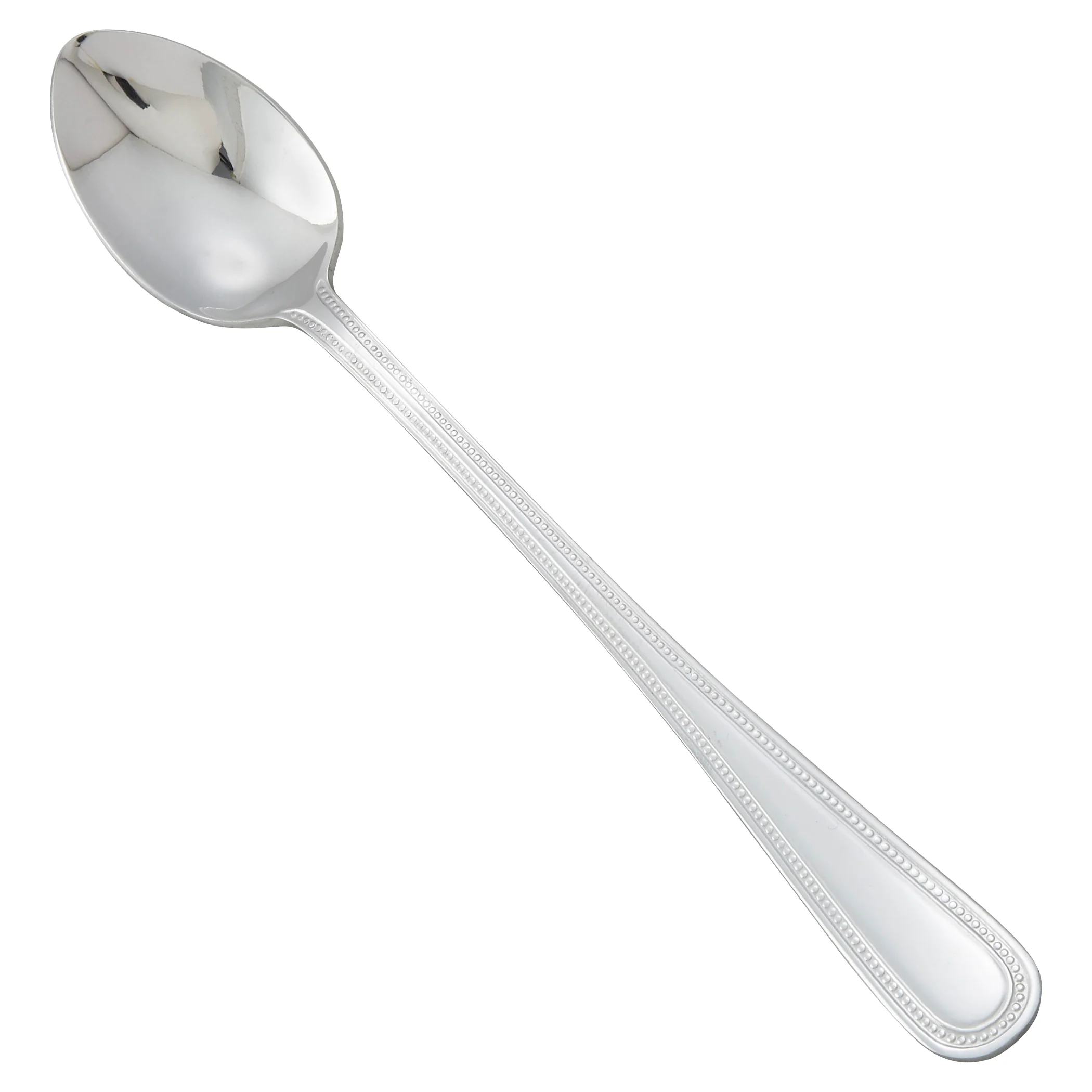 12 pack Winco 0005-02 Dots Iced Tea Spoon, 18/0 Heavyweight