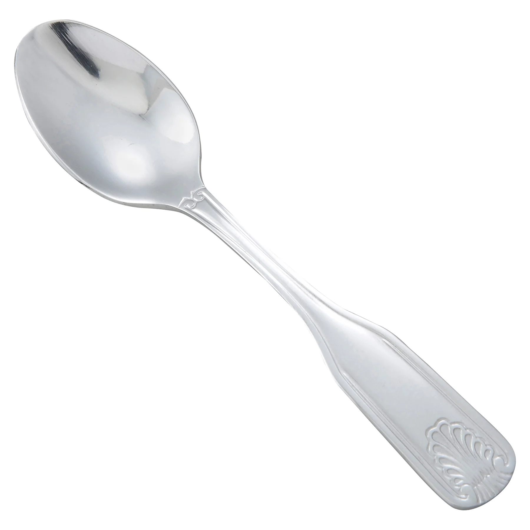 12 pack Winco 0006-09 Toulouse Demitasse Spoon, 18/0 Extra Heavyweight