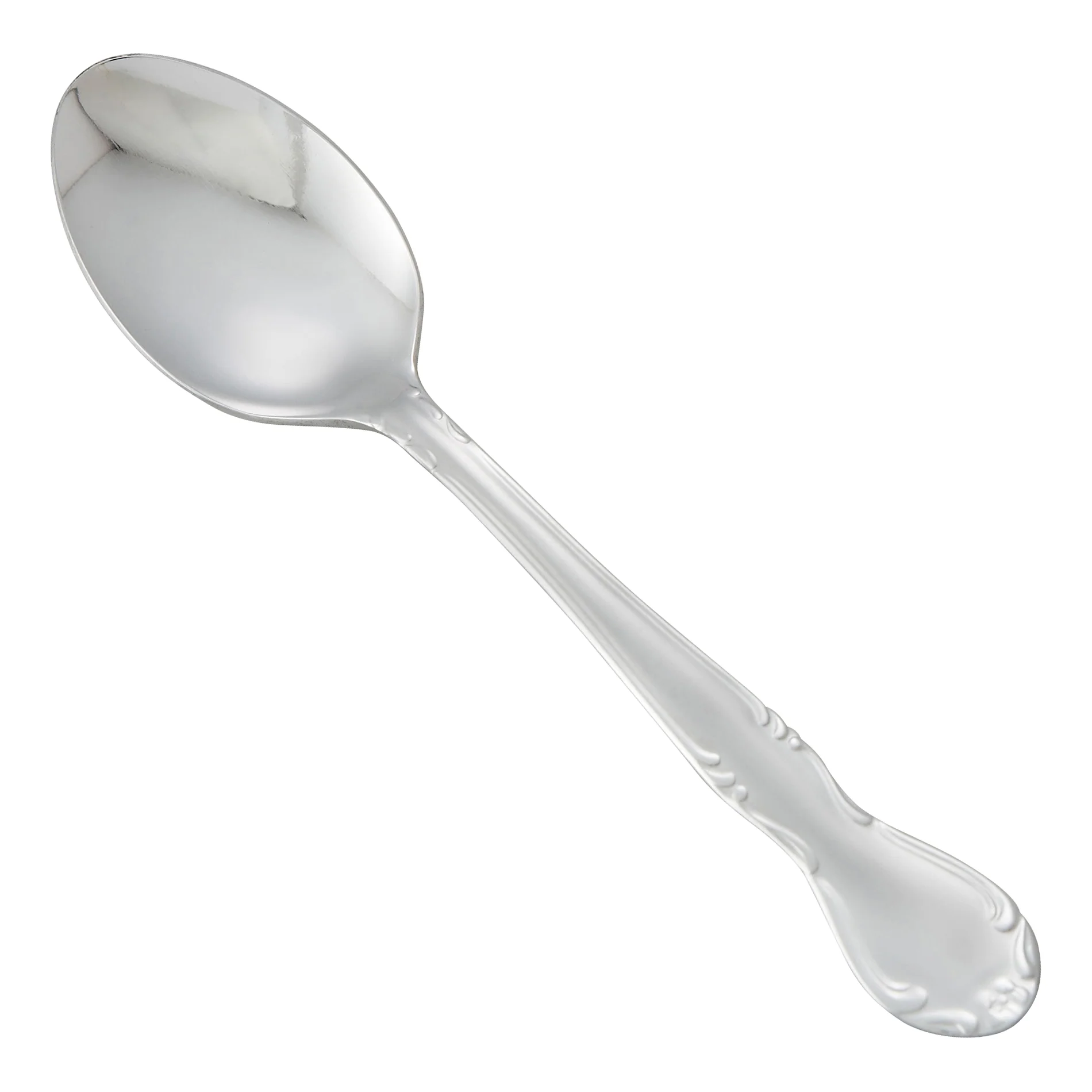 12 pack Winco 0024-01 Elegance Mirror Teaspoon, 18/0 Heavyweight