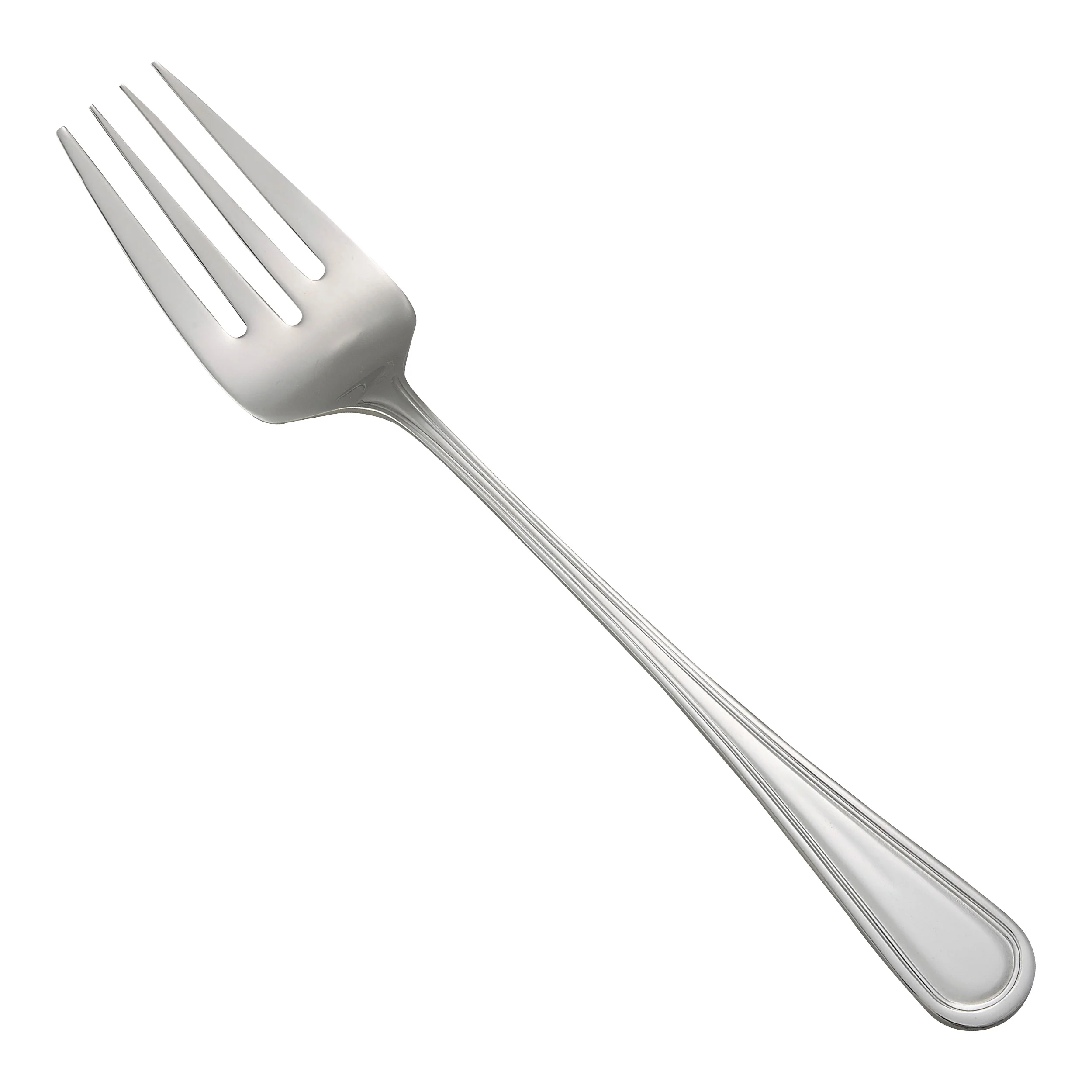 Winco 0030-25 12 Inch Banquet Serving Fork Mirror Finish 18/8 Stainless Steel - Image 3