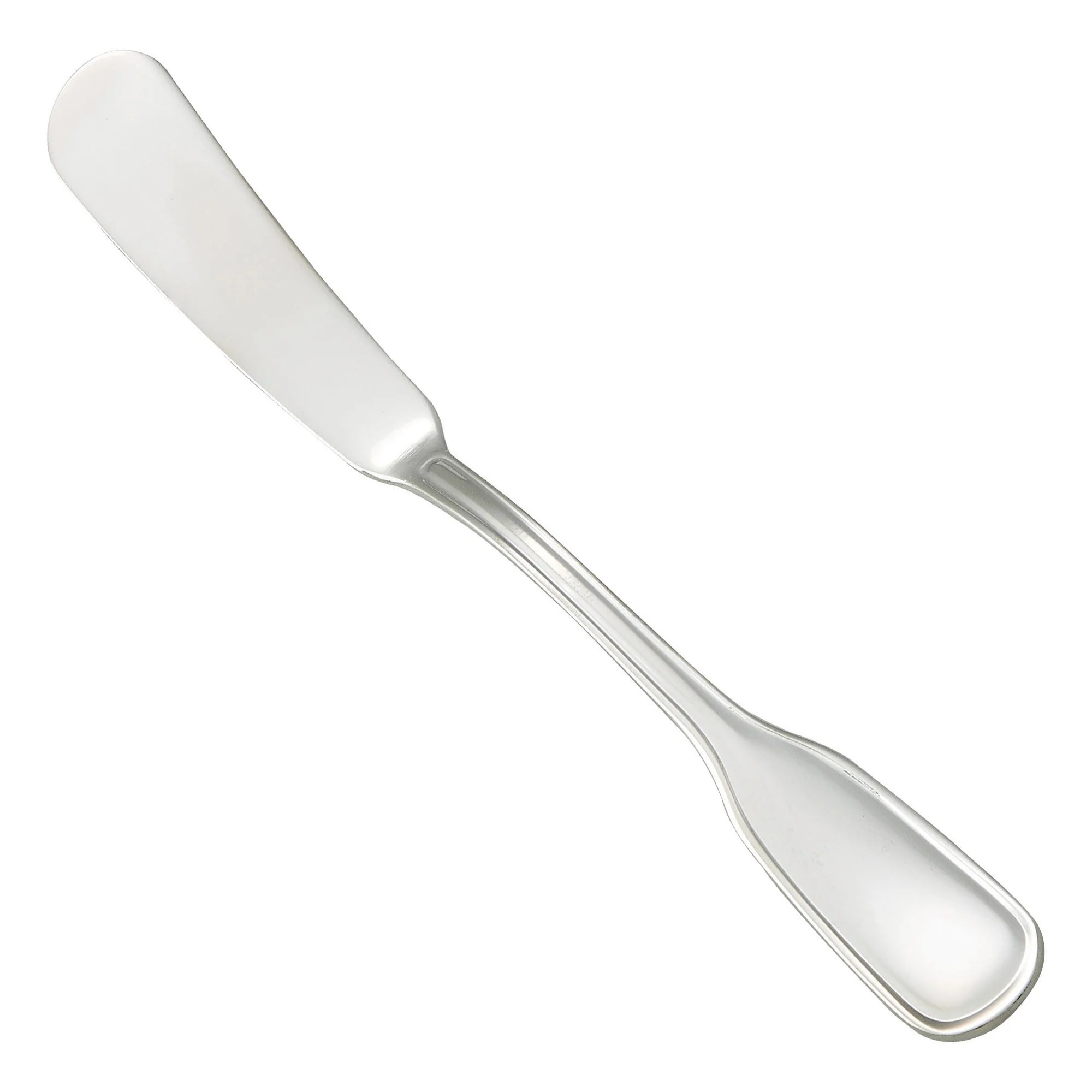 12 pack Winco 0033-12 Oxford Butter Spreader, 18/8 Extra Heavyweight