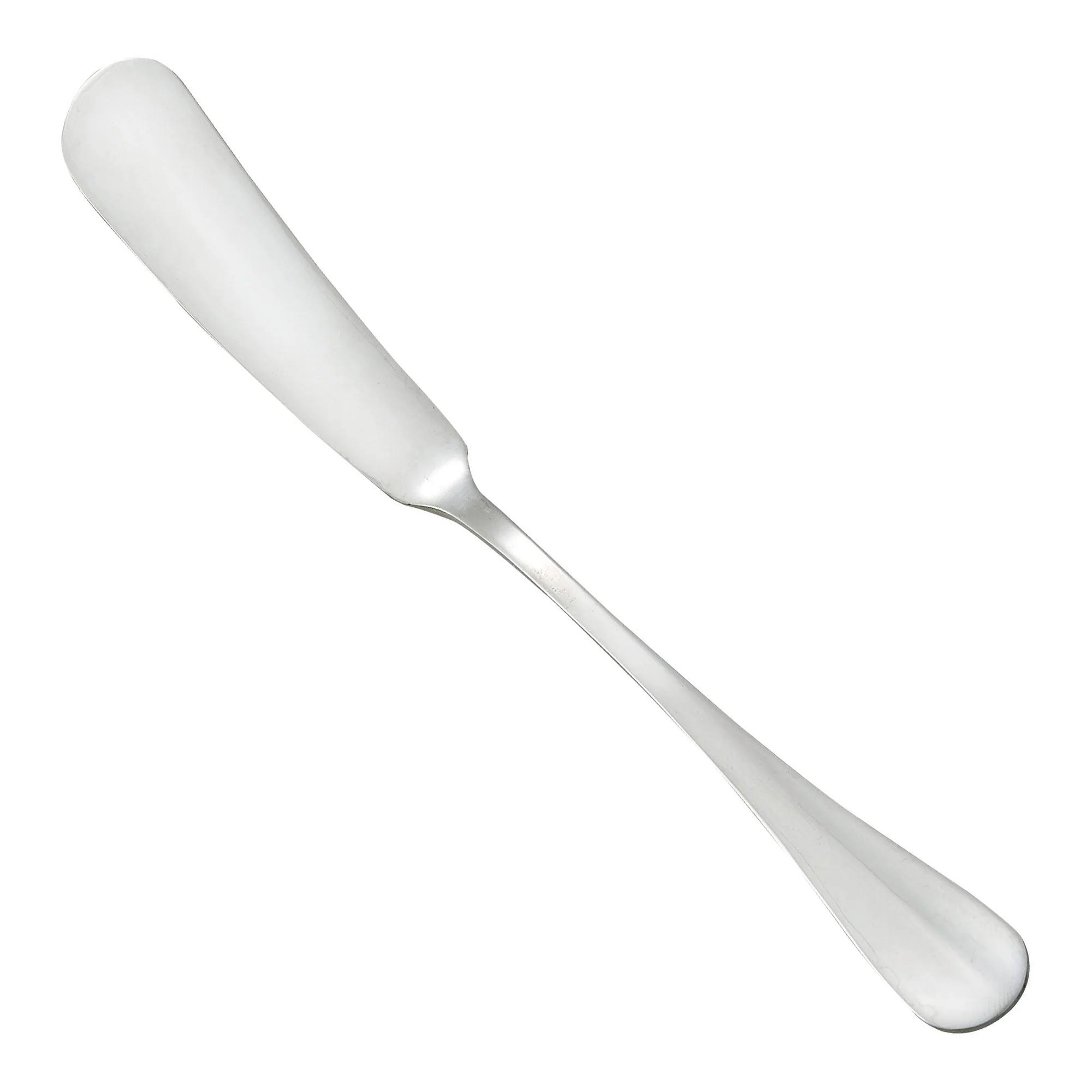 12 pack Winco 0034-12 Stanford Butter Spreader, 18/8 Extra Heavyweight