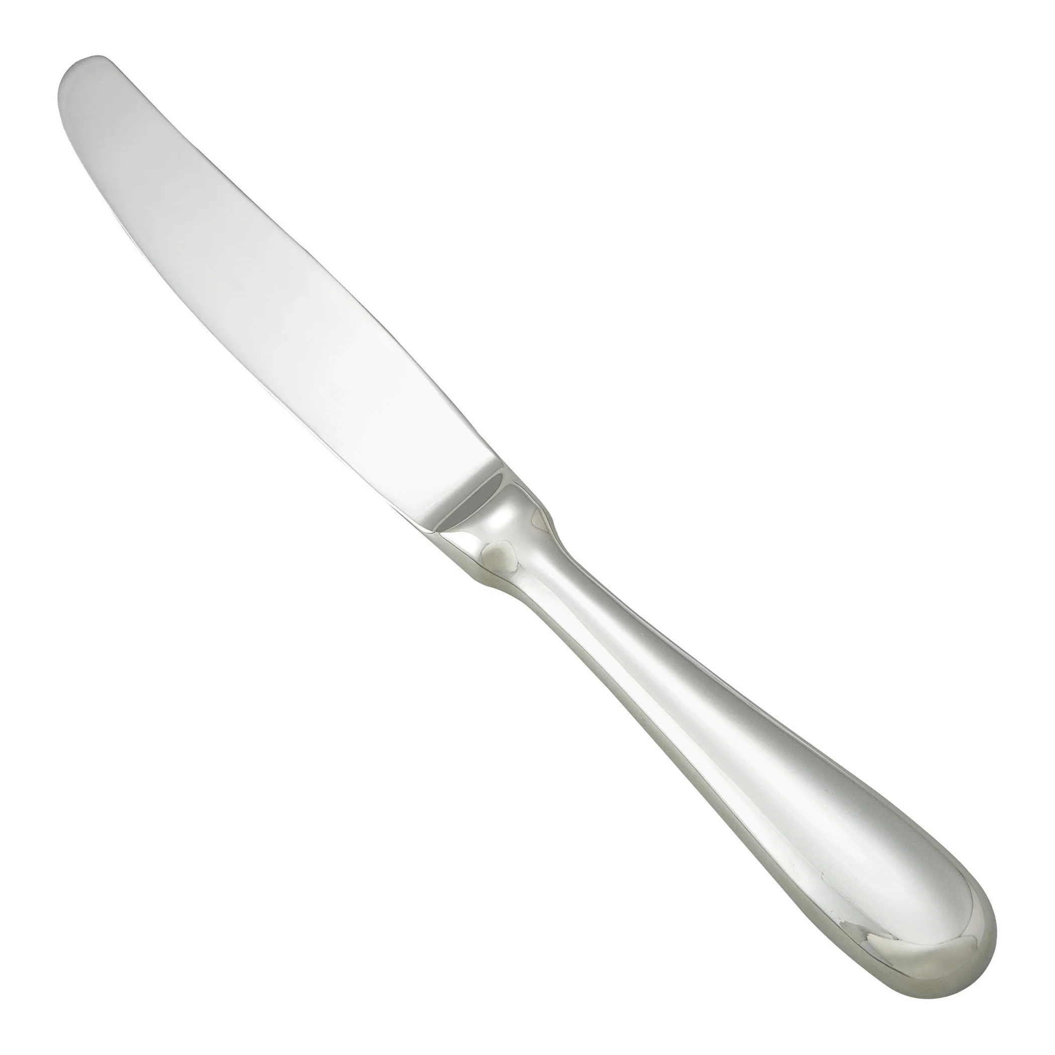 Winco 0034-15 8-3/4 Inch Hollow Handle Dinner Knife 18/8 Stainless Steel Mirror Finish - Image 3