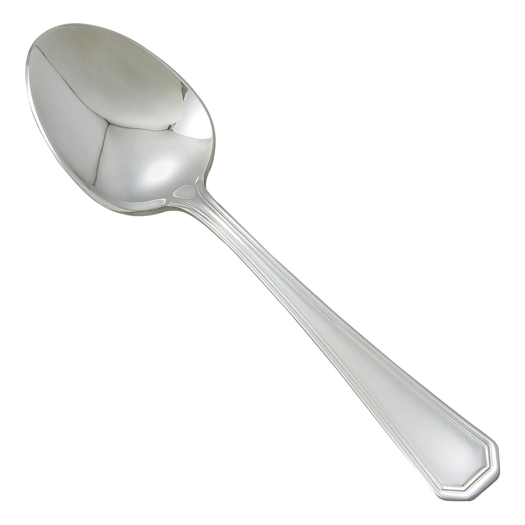 12 pack Winco 0035-01 Victoria Teaspoon, 18/8 Extra Heavyweight
