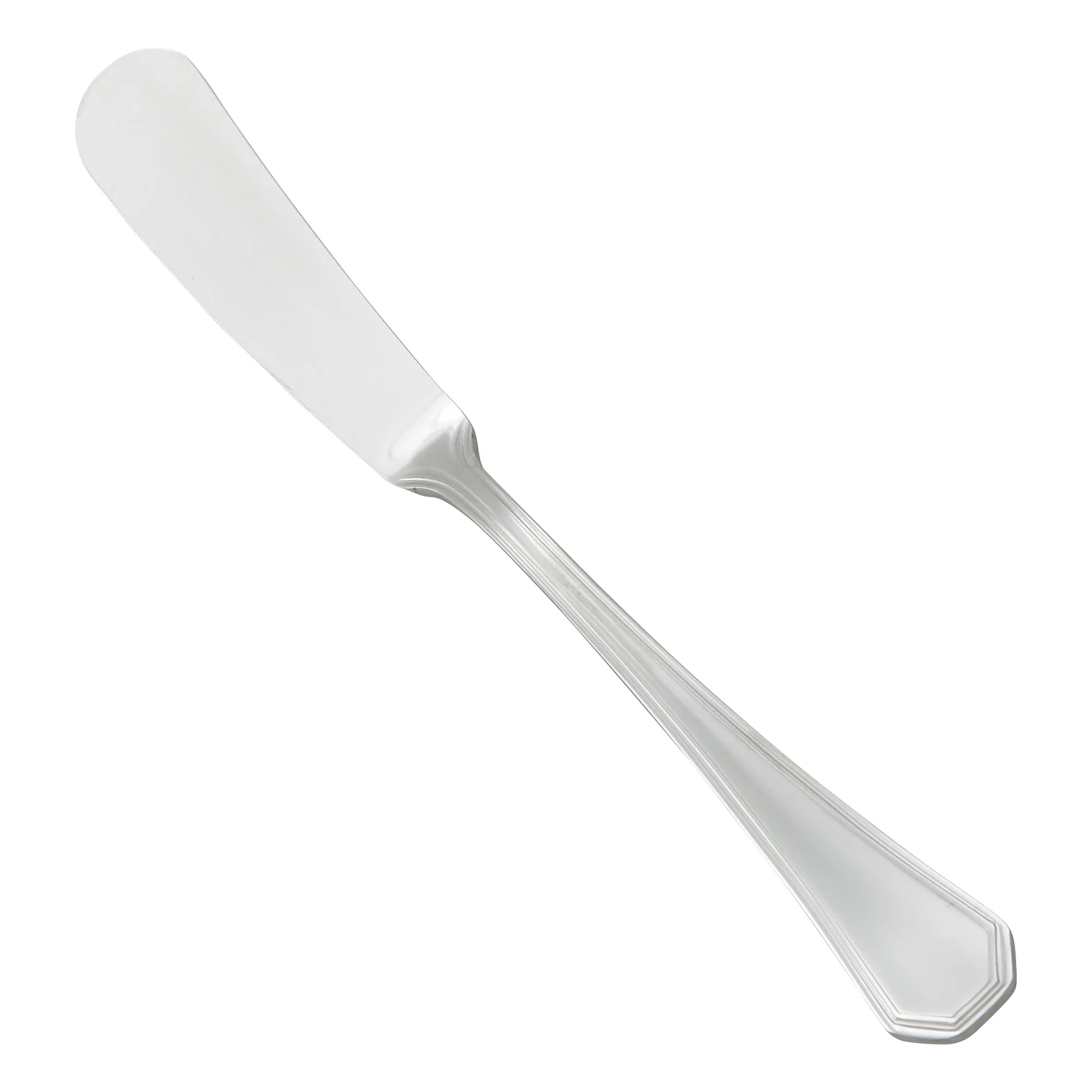 12 pack Winco 0035-12 Victoria Butter Spreader, 18/8 Extra Heavyweight