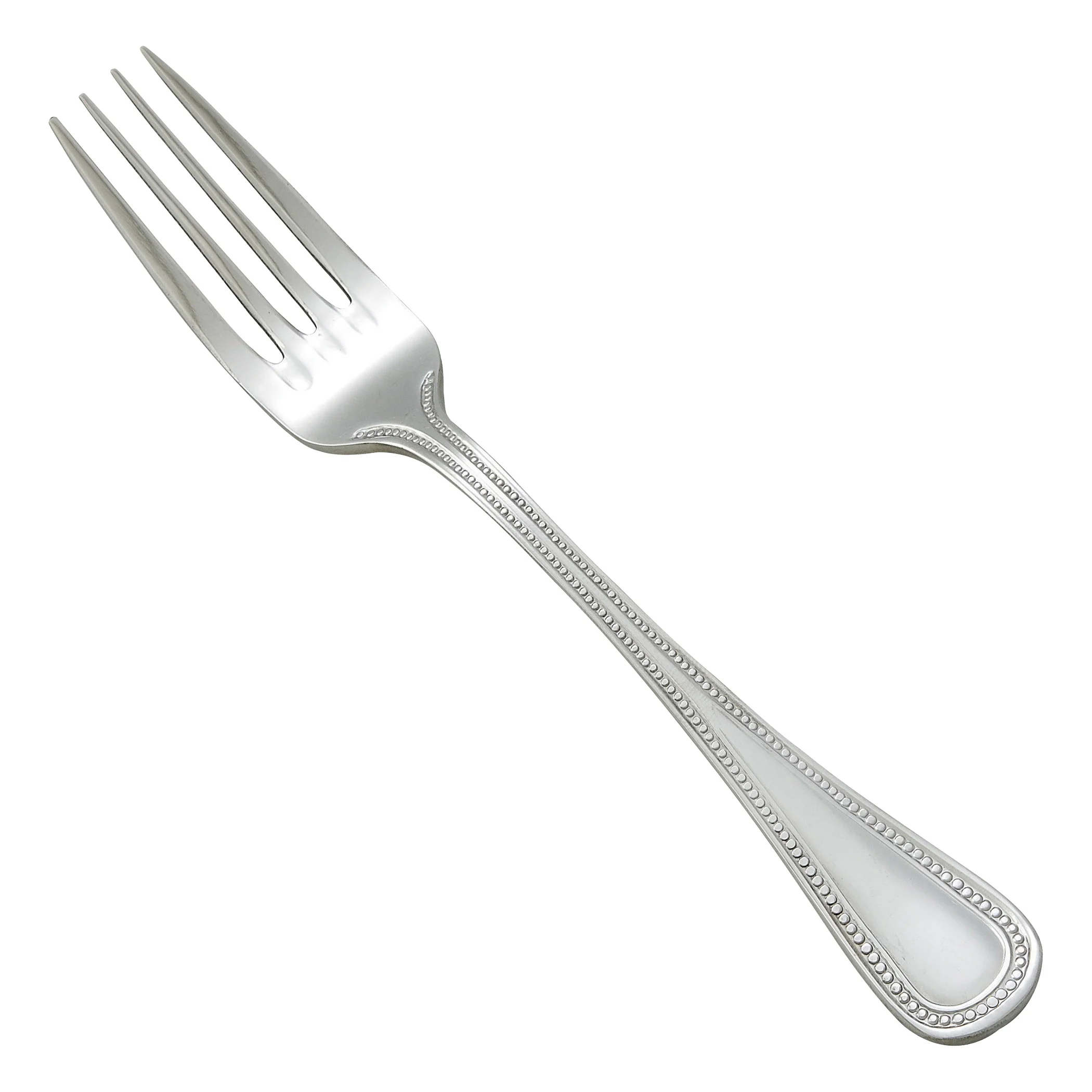 Deluxe Pearl Dinner Fork 12-Pack - Winco 0036-05 18/8 Extra Heavy-Weight