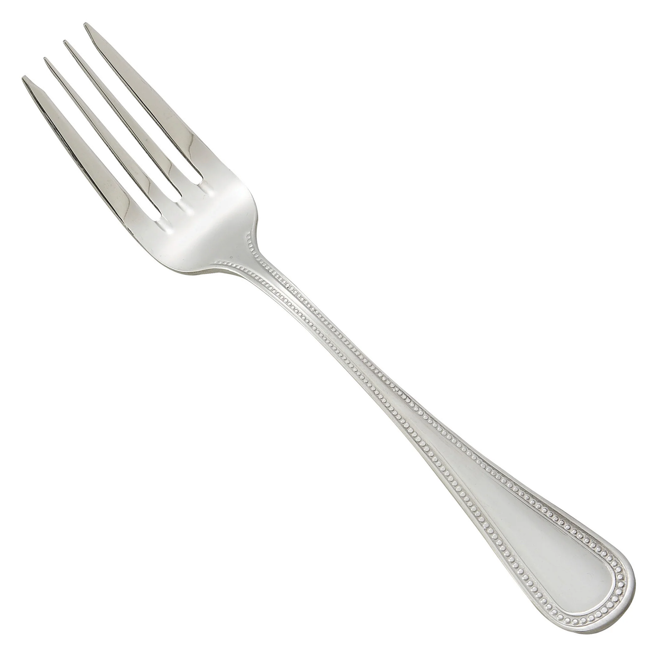 12 pack Winco 0036-06 Deluxe Pearl Salad Fork, 18/8 Extra Heavyweight