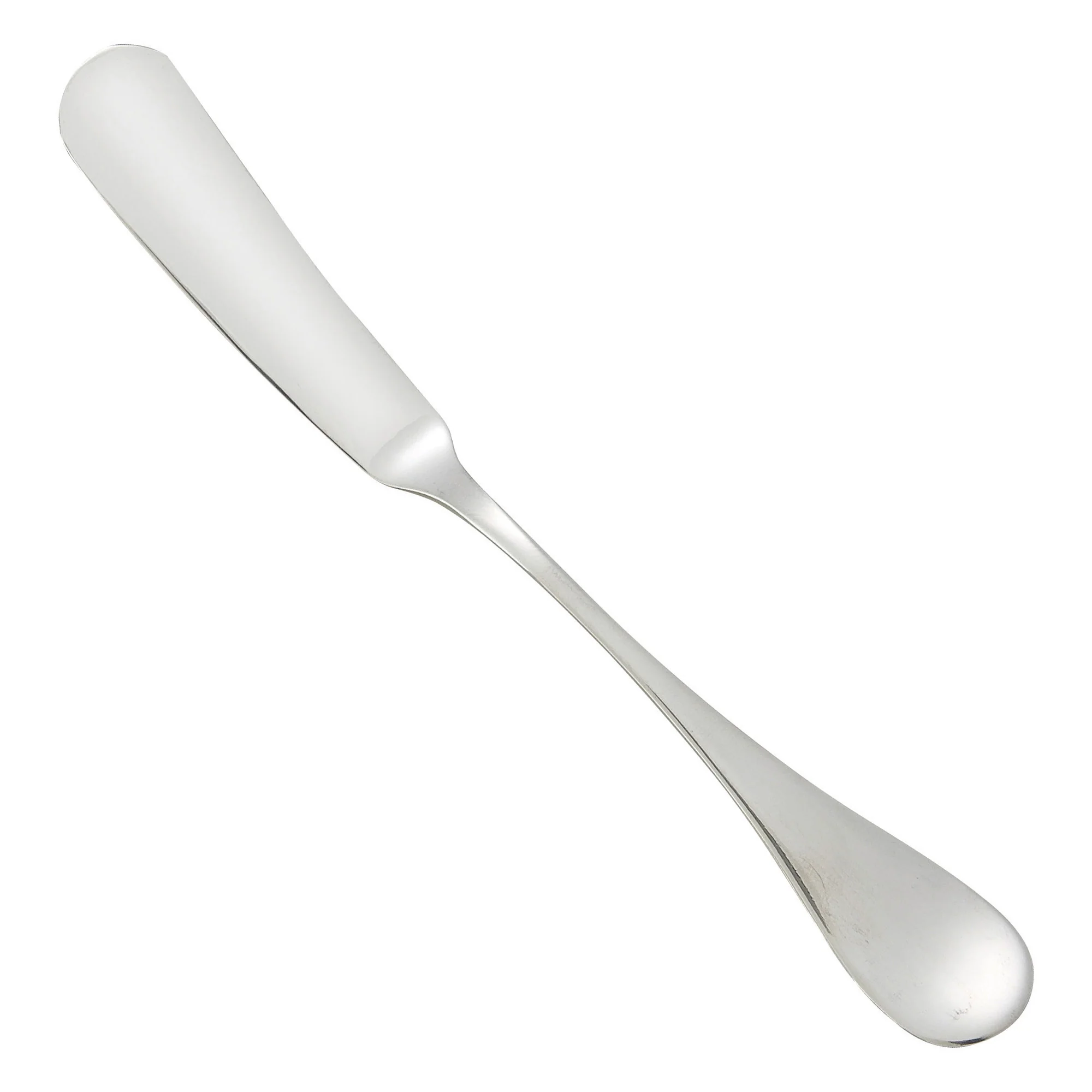 12 pack Winco 0037-12 Venice Butter Spreader, 18/8 Extra Heavyweight