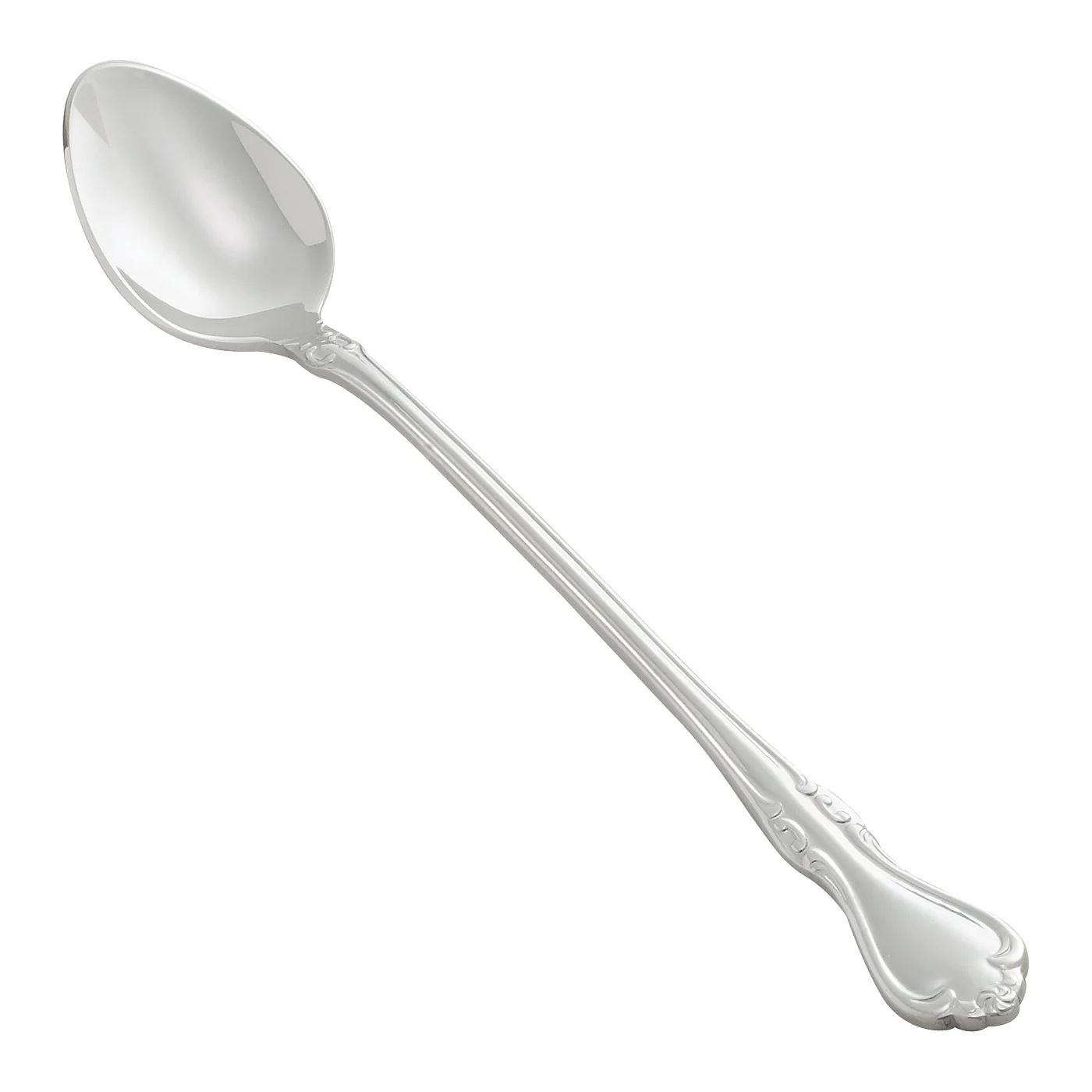 12 pack Winco 0039-02 Chantelle Iced Tea Spoon, 18/8 Extra Heavyweight