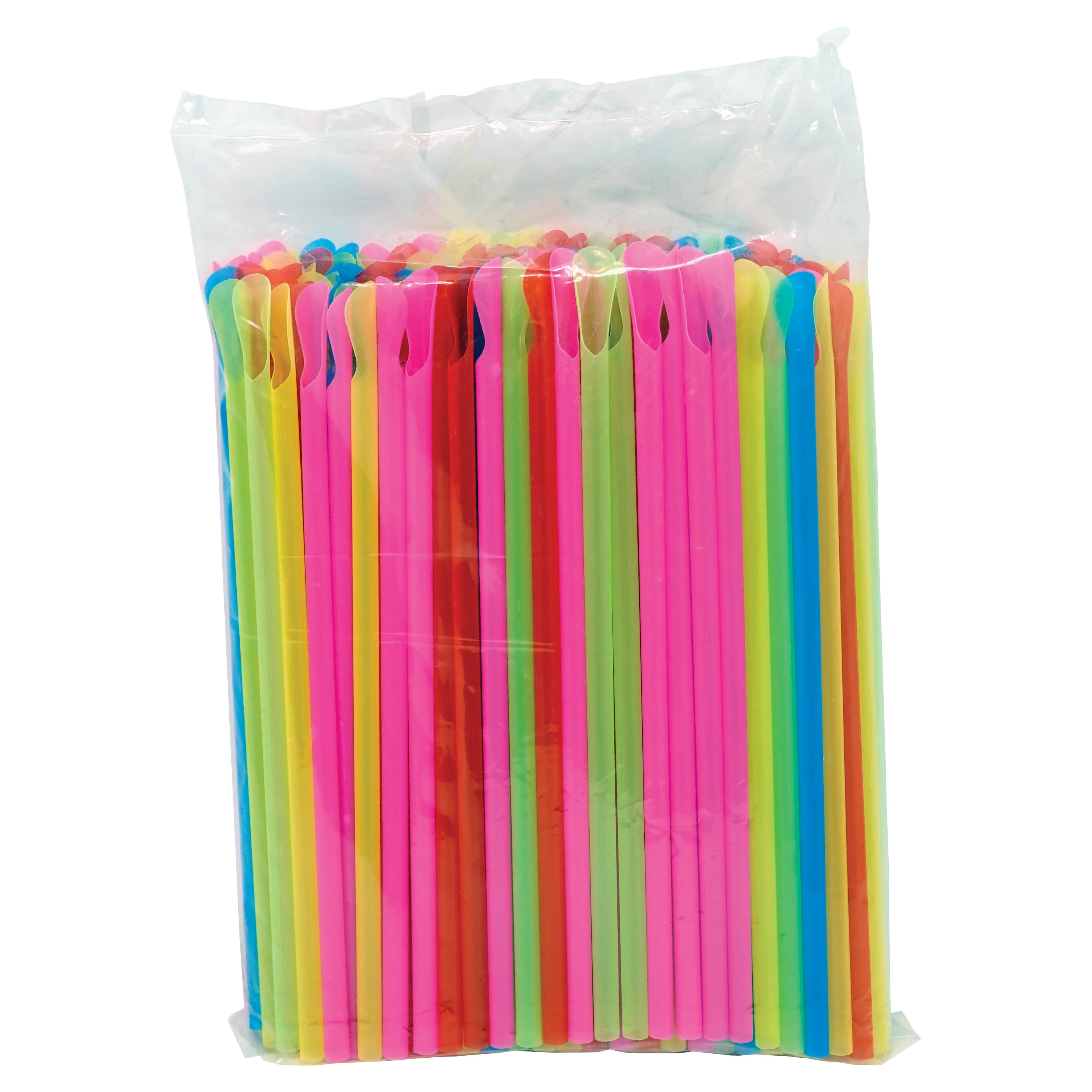 Winco 72401CS Case Benchmark Snow Cone Spoon Straws 10000 Count - Image 2