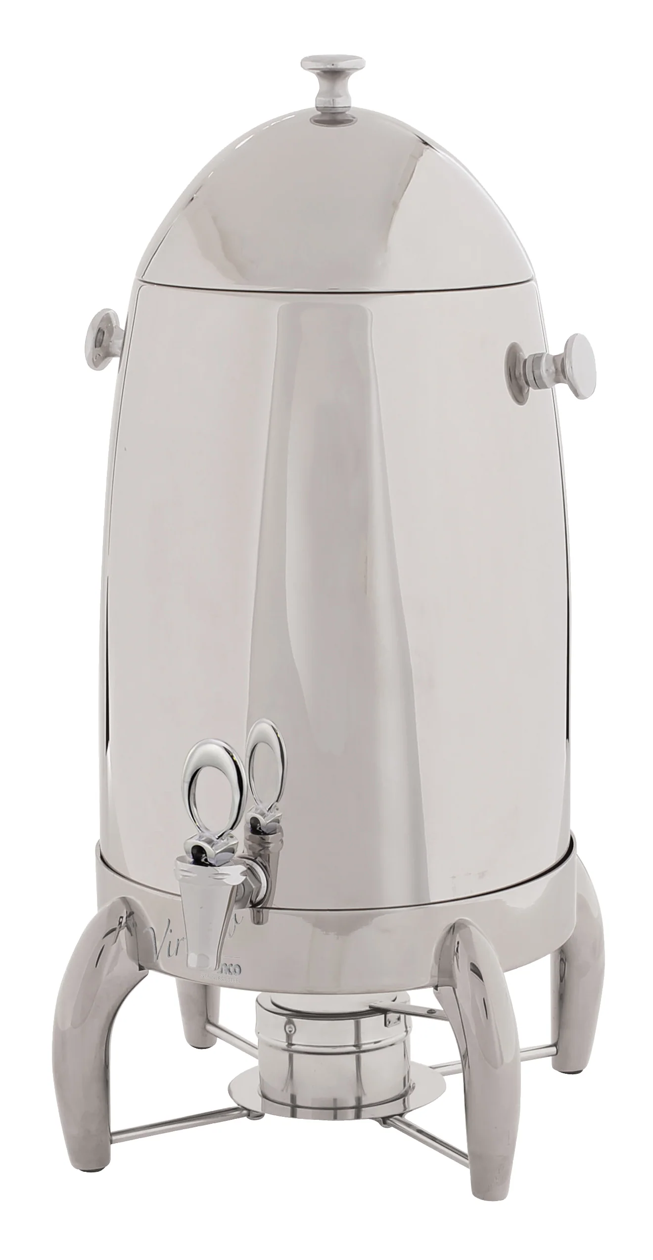 Winco 905B 5 Gallon Virtuoso Coffee Urn Canned Heat Stainless Steel - With Fuel Holder - Image 2