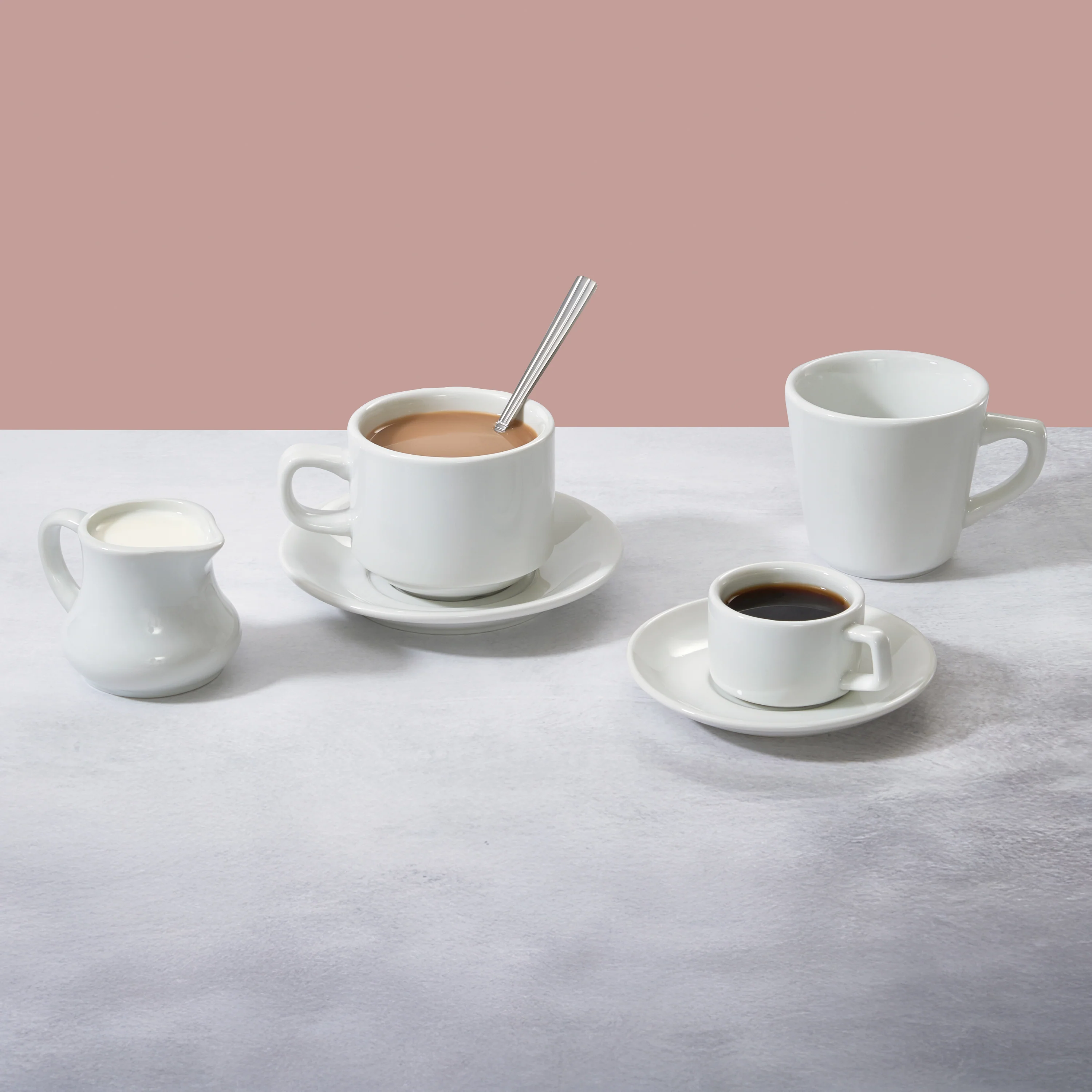 Winco ACD-4 Creamer 4 Oz. 3-1/4"L X 2-1/8"W X 2-1/2"H - Image 3
