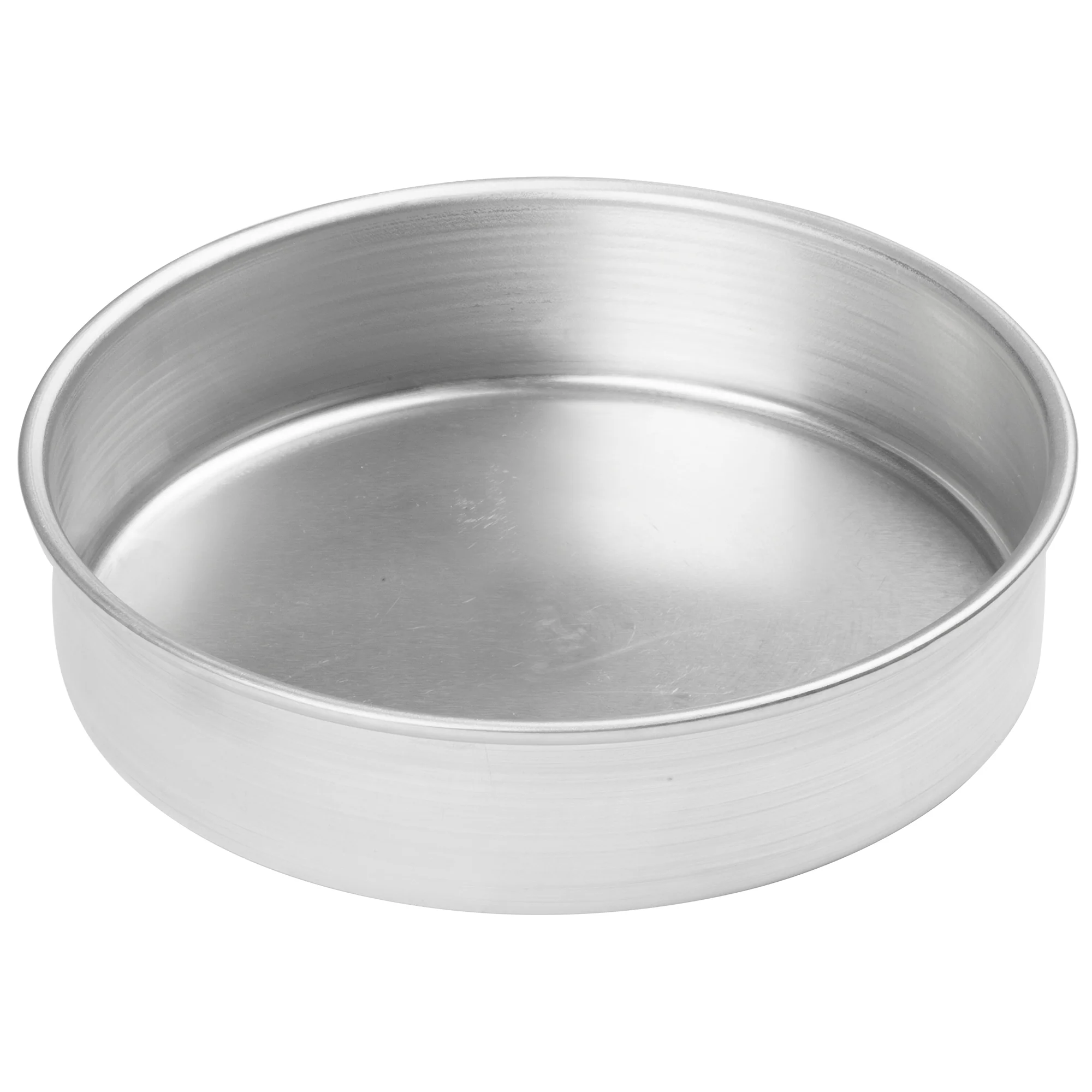 Winco ACP-082 8 Inch Layer Cake Pan Round Aluminum with Smooth Surface - Image 2