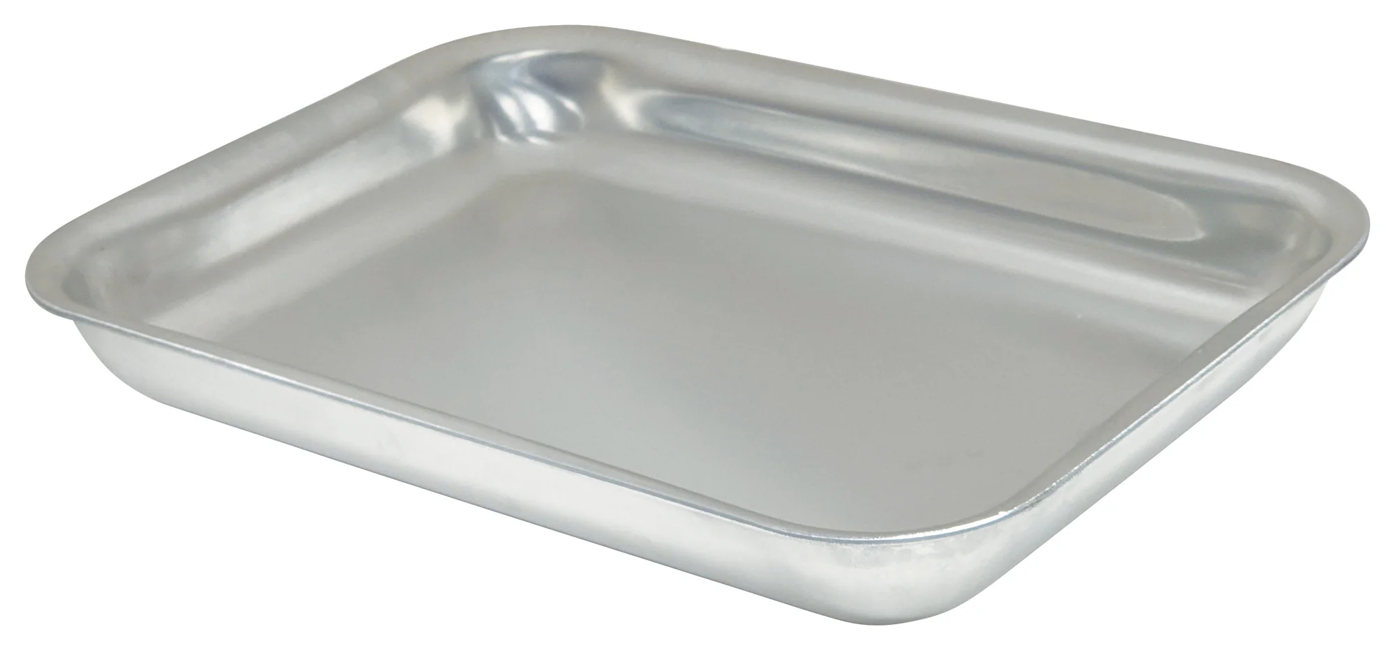 Winco ACVP-0608 8 Inch Width Open Bead Serving Tray Aluminum - Image 2