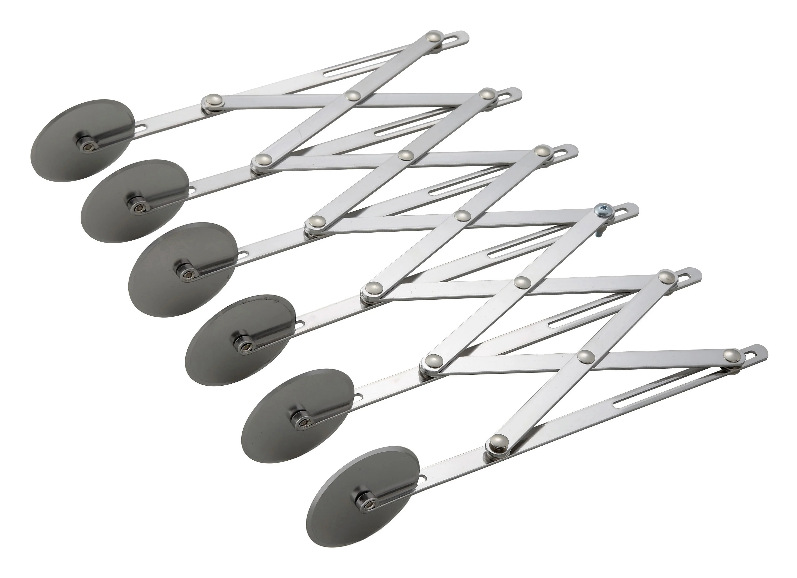 Winco 6-Wheel Adjustable Dough Divider - Stainless Steel - Image 2