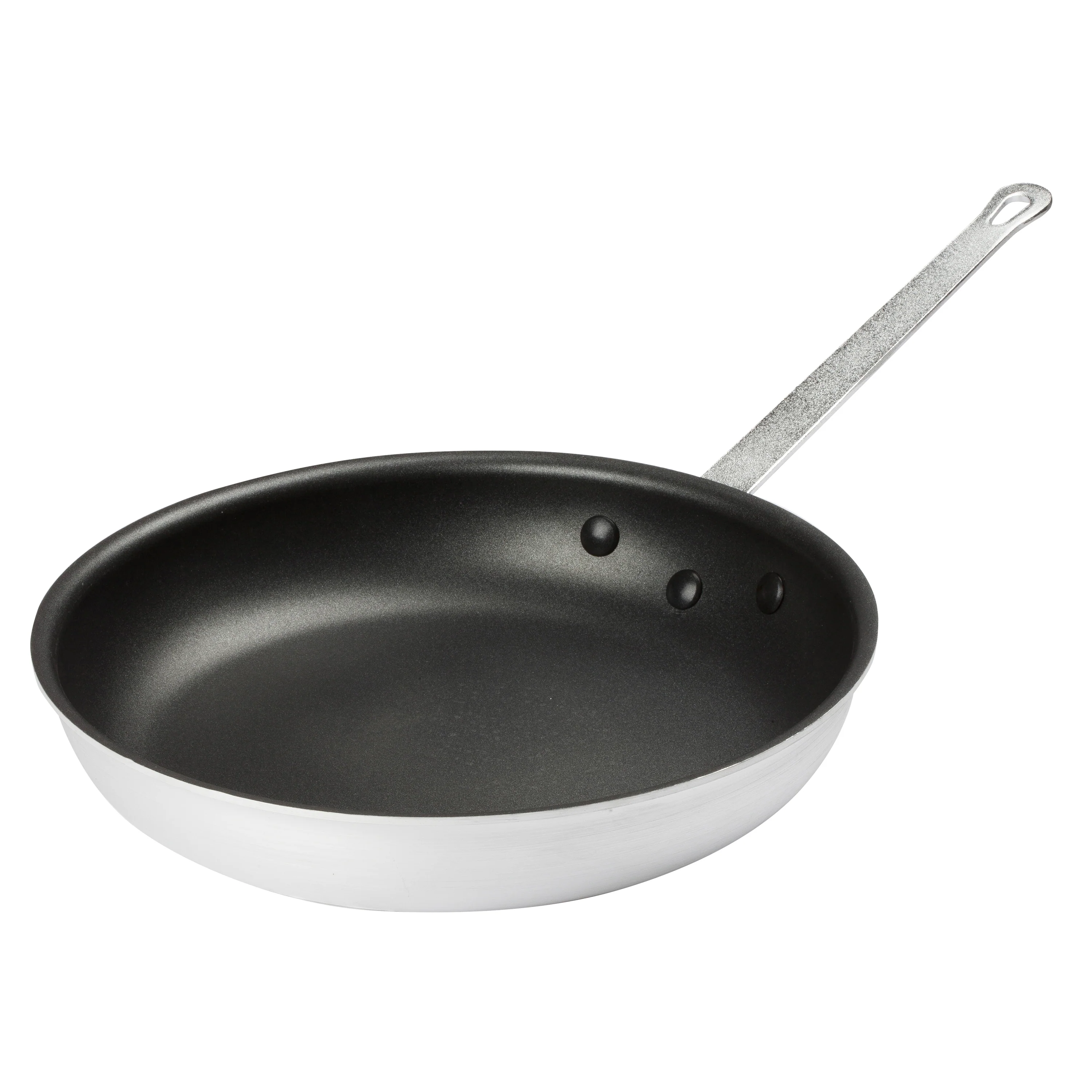 Winco AFP-12NS 12 Inch Round Fry Pan Without Lid PFOA Free Aluminum - Image 2