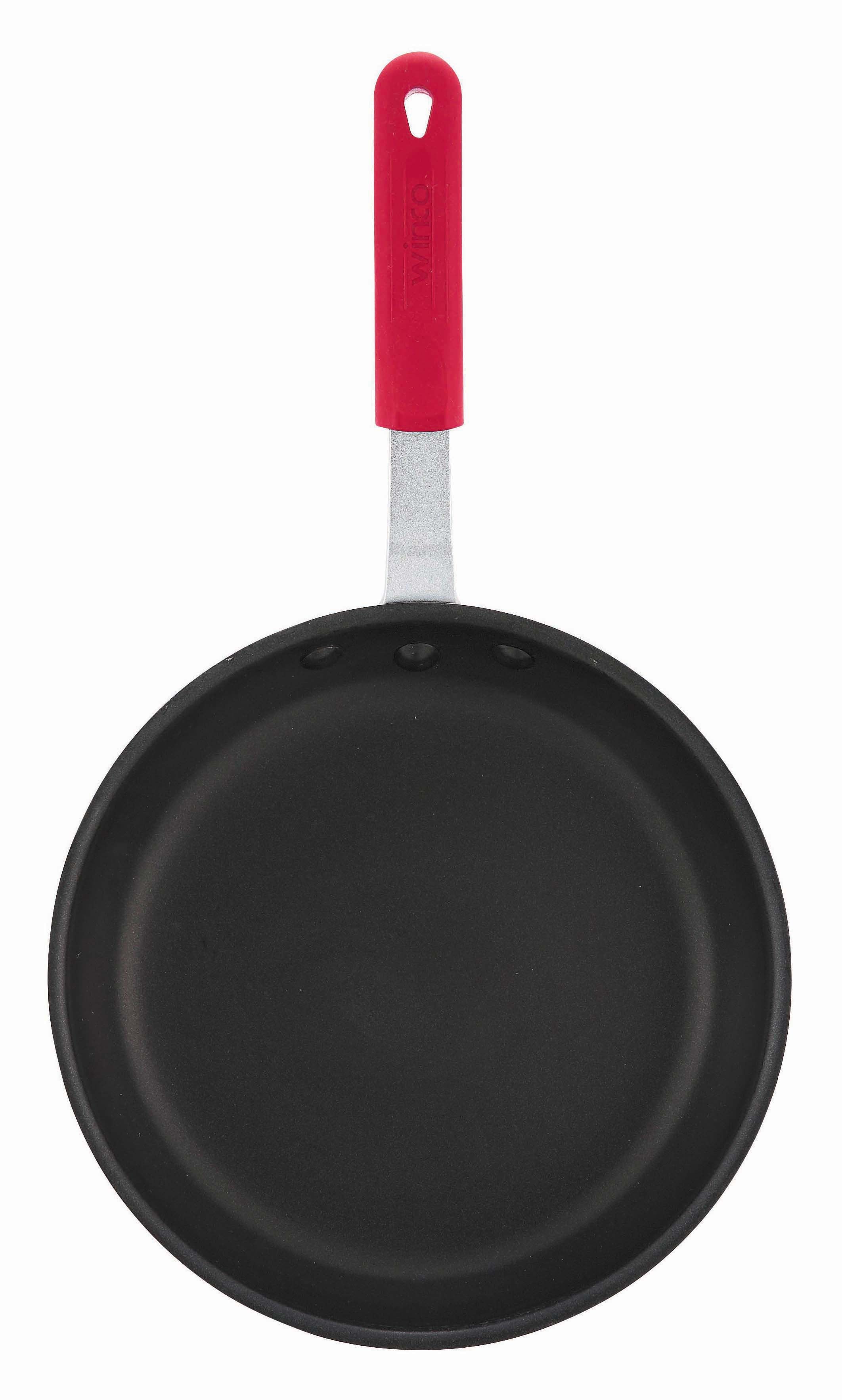 Winco AFP-14NS-H 14 Inch Fry Pan Round Without Lid Riveted Handle Non-Stick Aluminum