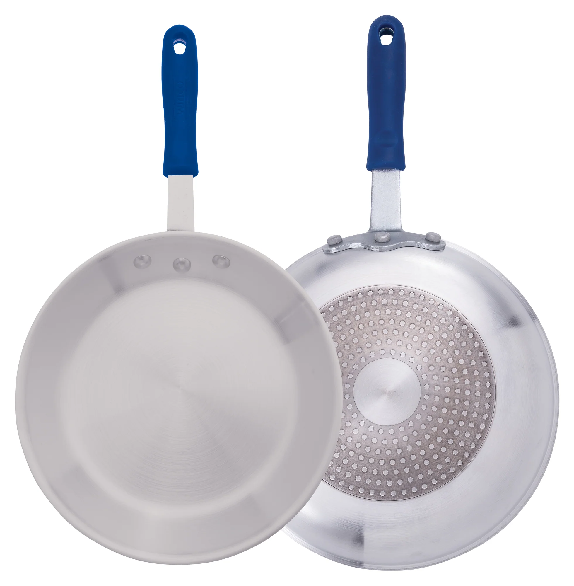Winco AFPI-10H 10 Inch Fry Pan Riveted Handle Silicone Sleeve Induction Ready Aluminum