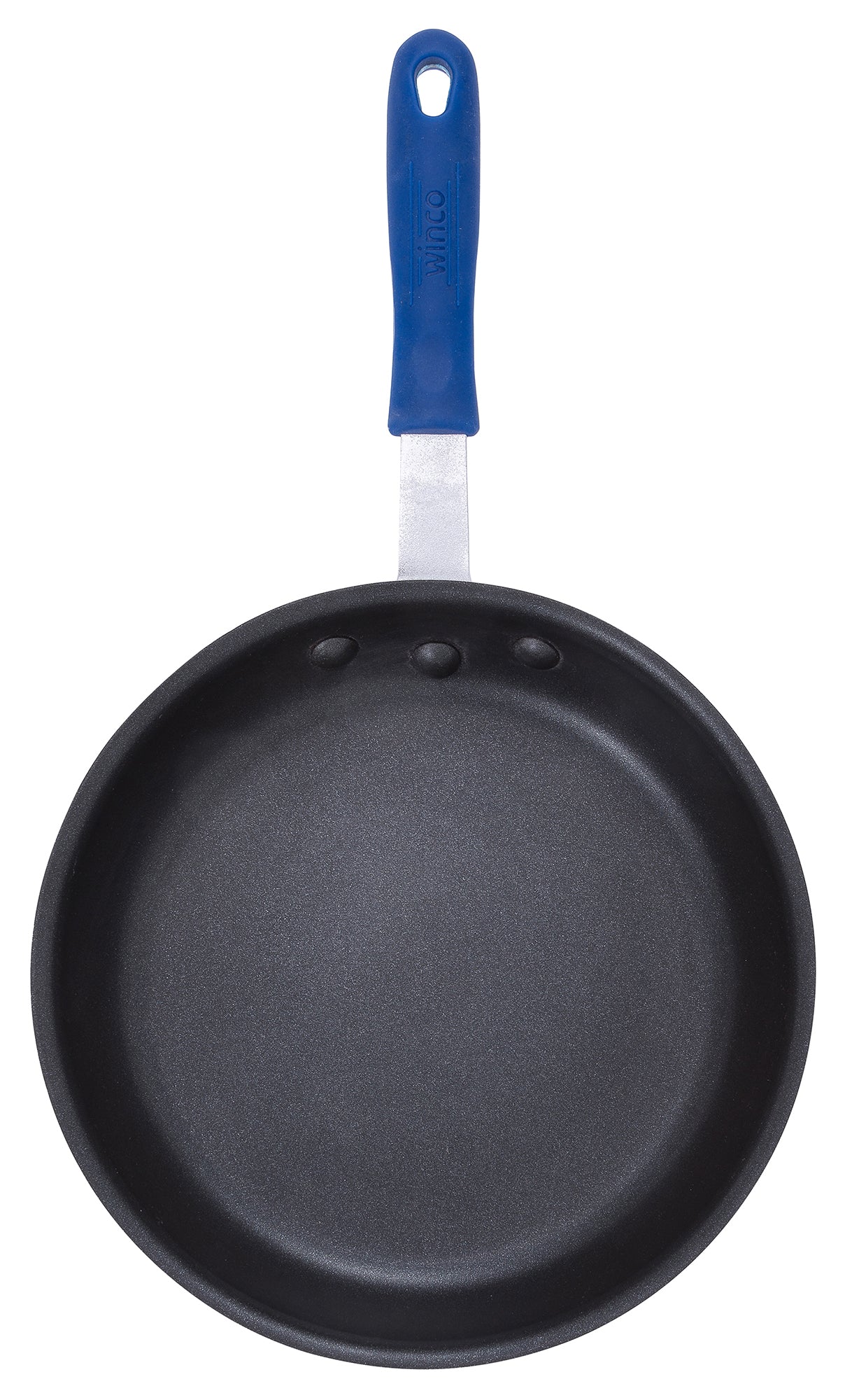 Winco AFPI-10NH Fry Pan 10 Inch Diameter Riveted Handle Coated Aluminum - Image 4