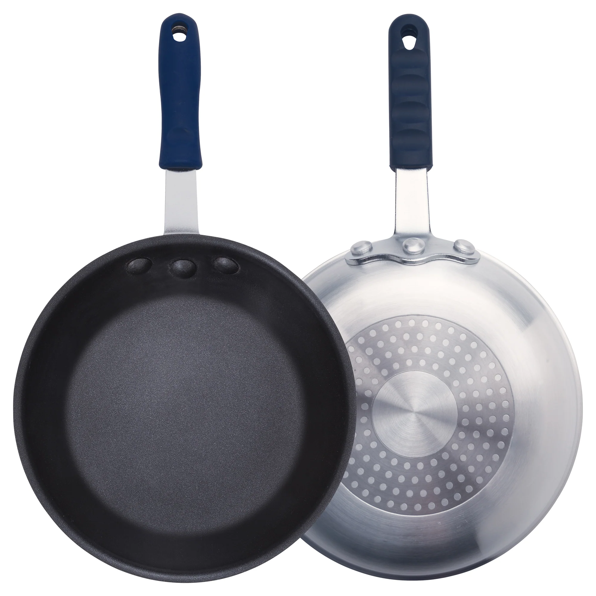 Winco AFPI-8NH 8 Inch Fry Pan Riveted Handle Aluminum Non-Stick