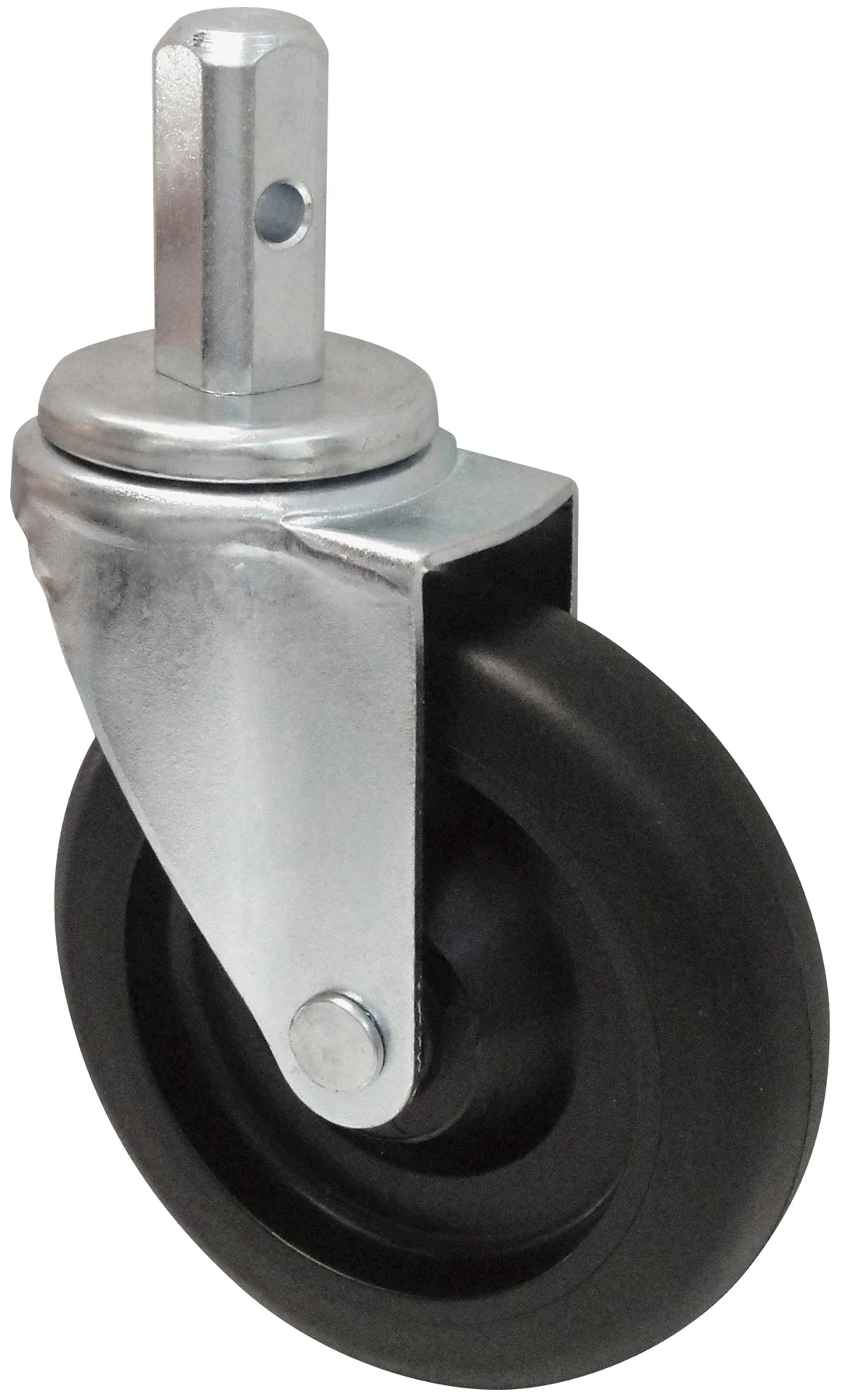 Winco ALRC-5ST 5 Inch Full Swivel Stem Caster Standard Weight Without Brake