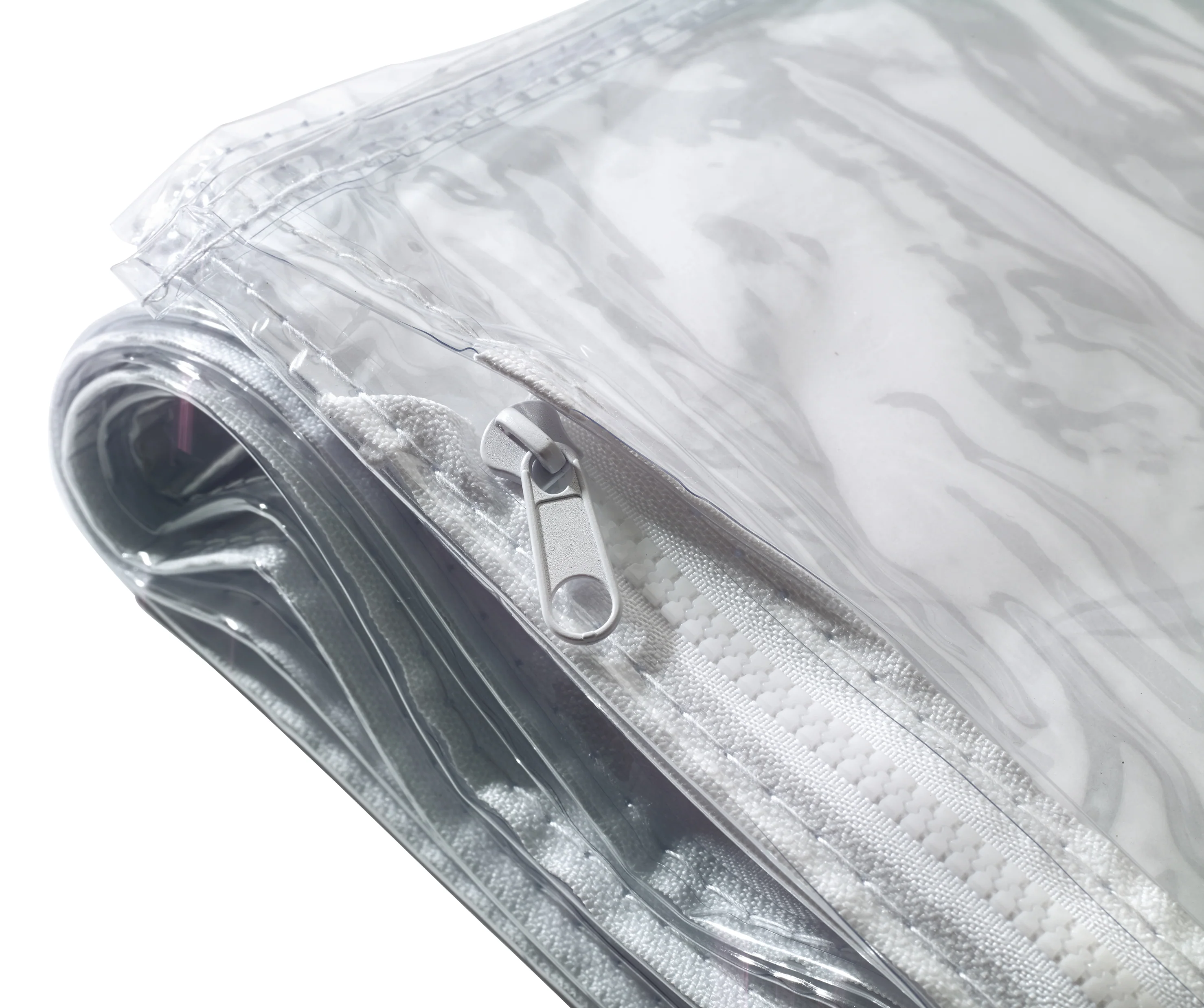 Winco ALRK-20-CV PVC Rack Cover Clear for 20 and 30 Tier Racks - Image 2