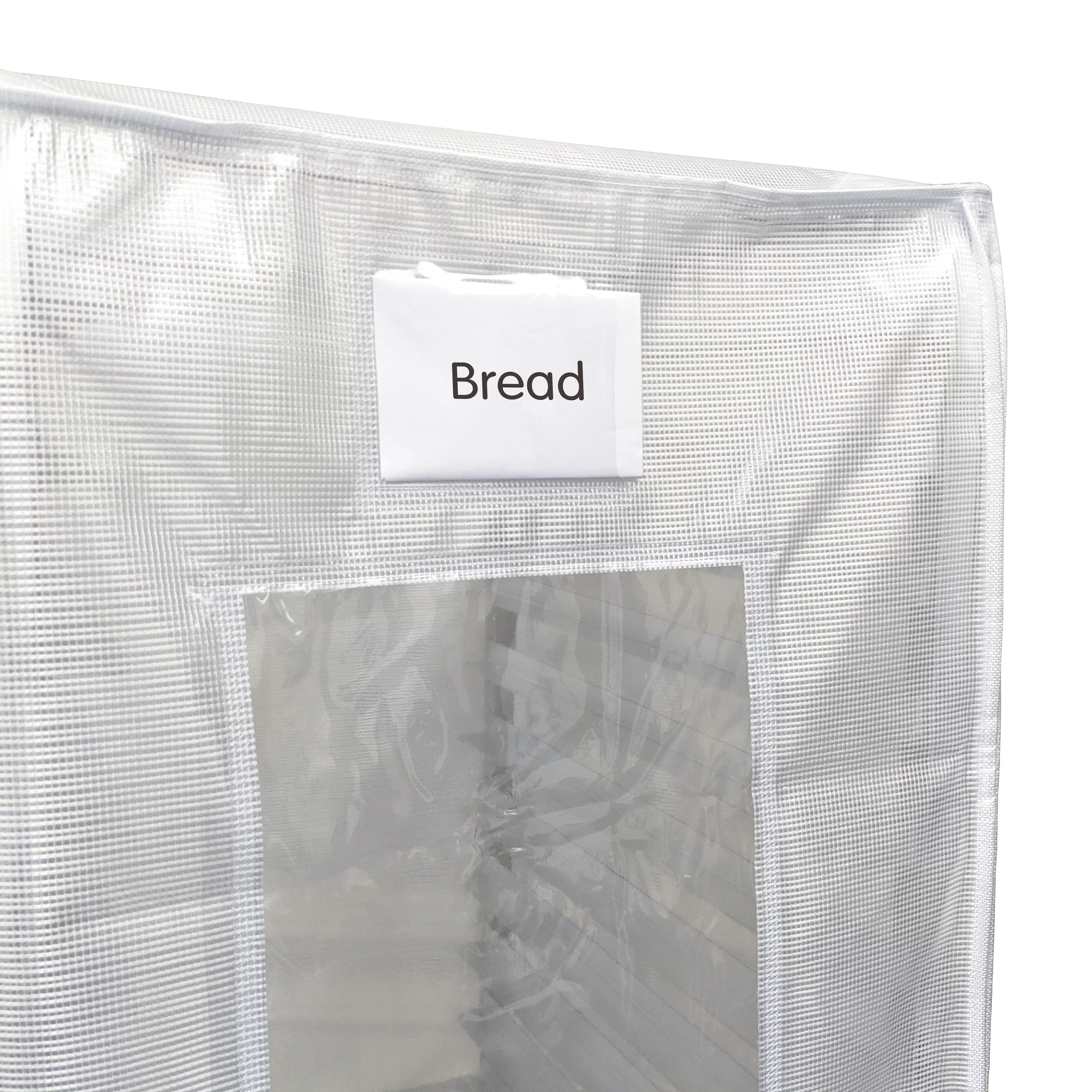 Winco ALRK-20-HC 23 Inch Sheet Pan Rack Cover Heavy Duty with Window White - Image 2