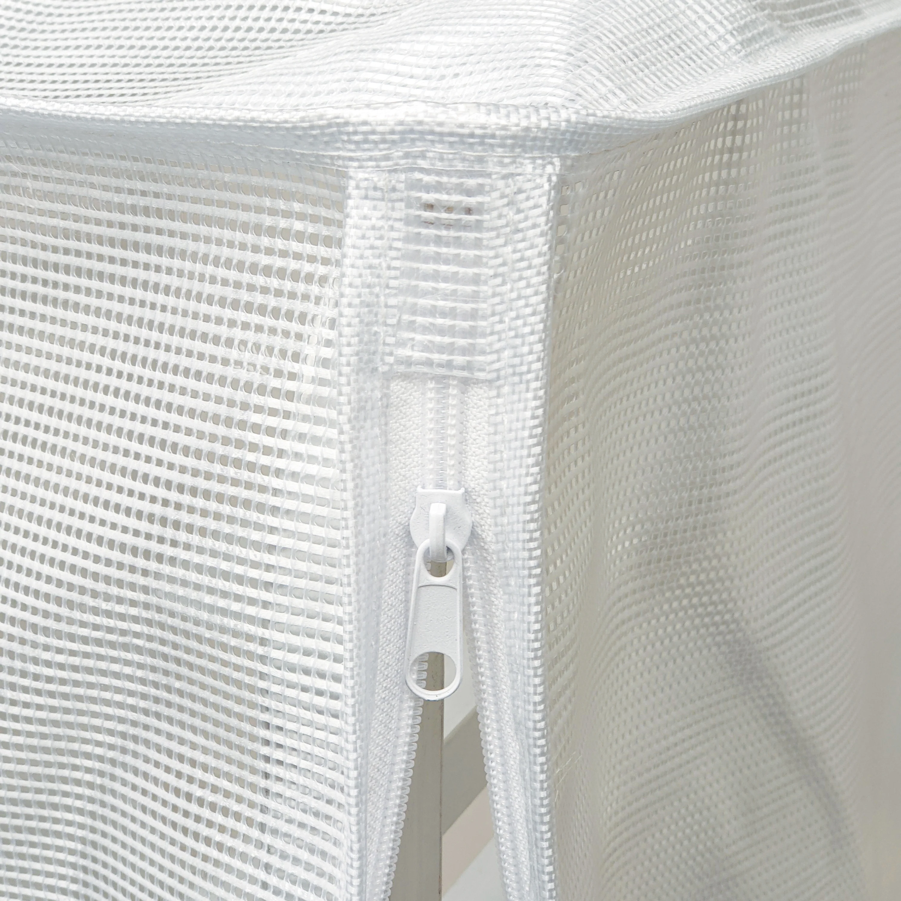 Winco ALRK-20-HC 23 Inch Sheet Pan Rack Cover Heavy Duty with Window White - Image 4