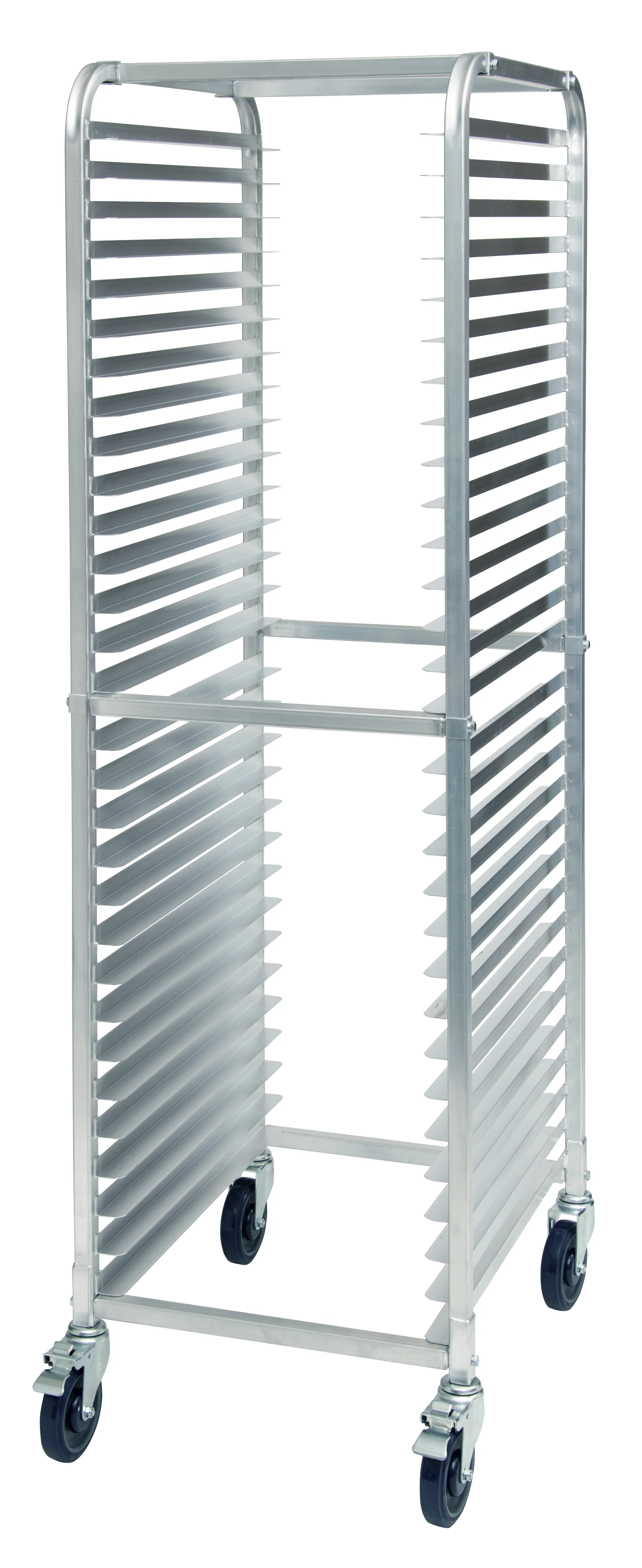 Winco ALRK-30BK 21 Inch Mobile Sheet Pan Rack Aluminum 700 lb Capacity with Casters - Image 2