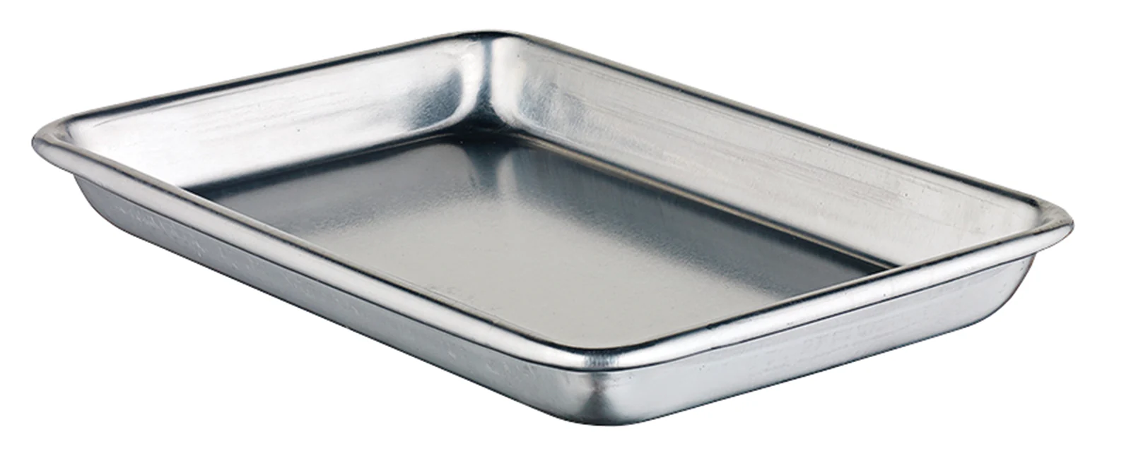 Bun Sheet Pan - Winco ALXP-0609 9-1/2 Inch 16 Gauge Aluminum, Uncoated - Image 2