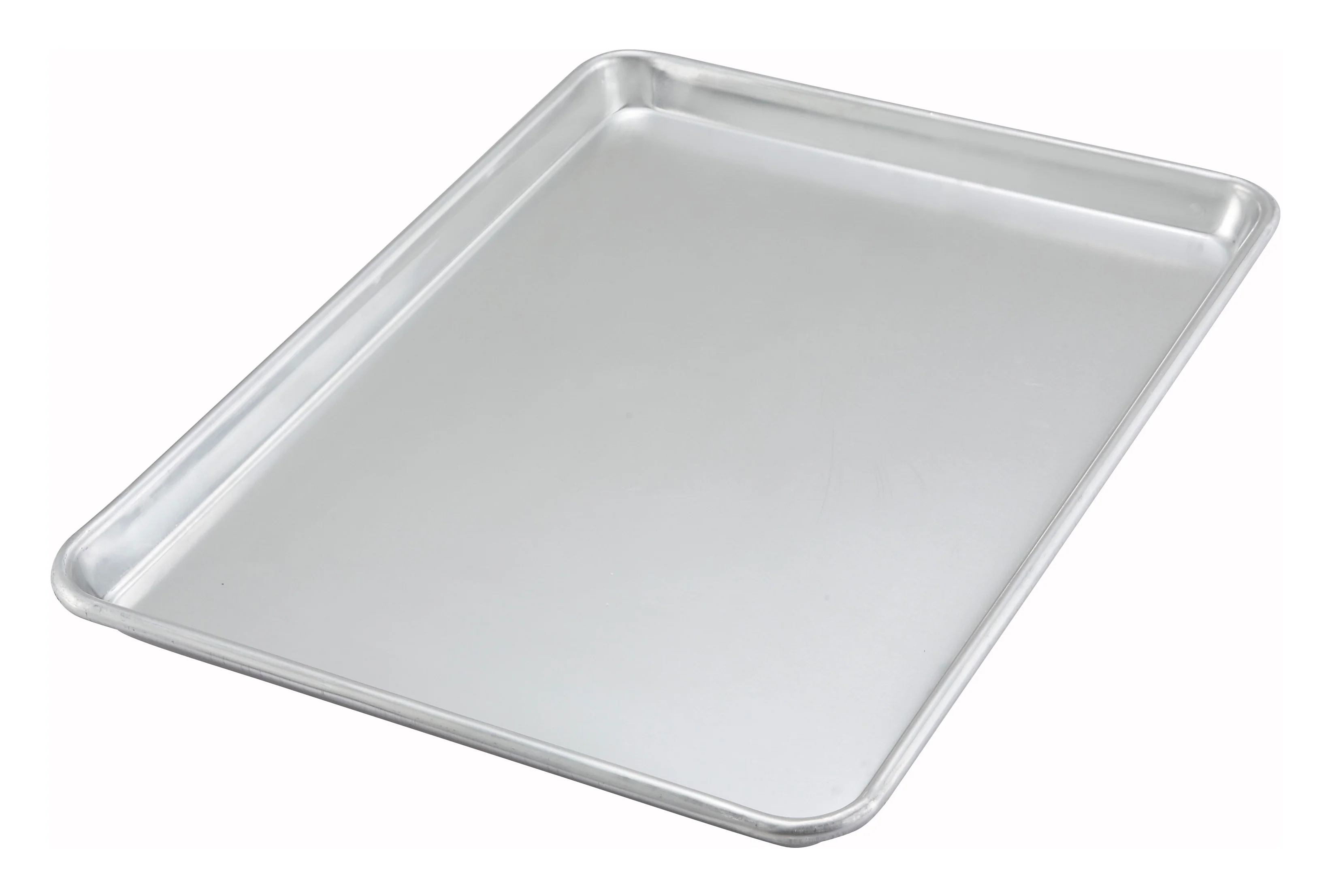 Bun Sheet Pan - Winco ALXP-1318 13 Inch 20 Gauge Aluminum with Closed Bead