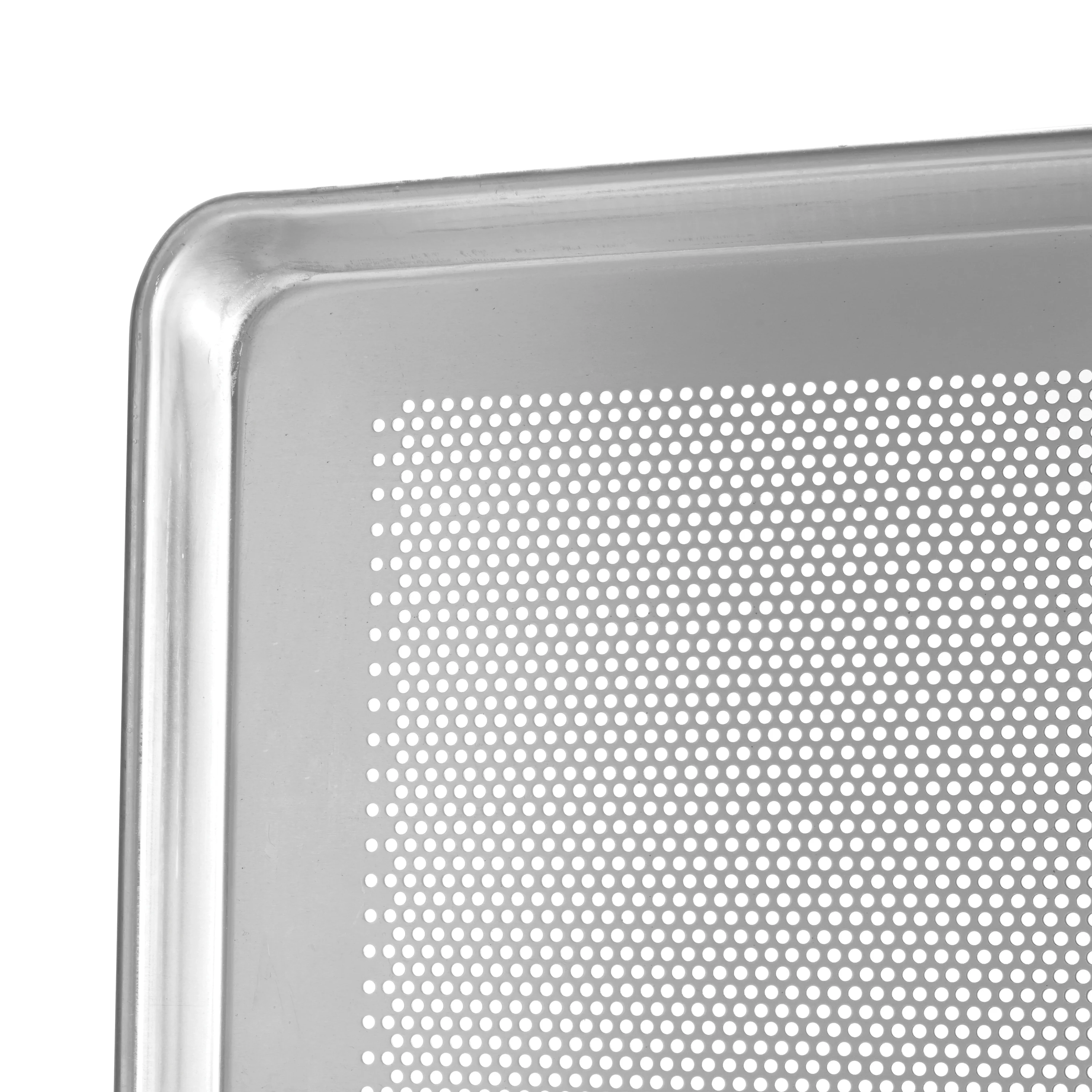 Winco ALXP-2618P 26 Inch Perforated Sheet Pan 16 Gauge Aluminum with Optimal Airflow - Image 3