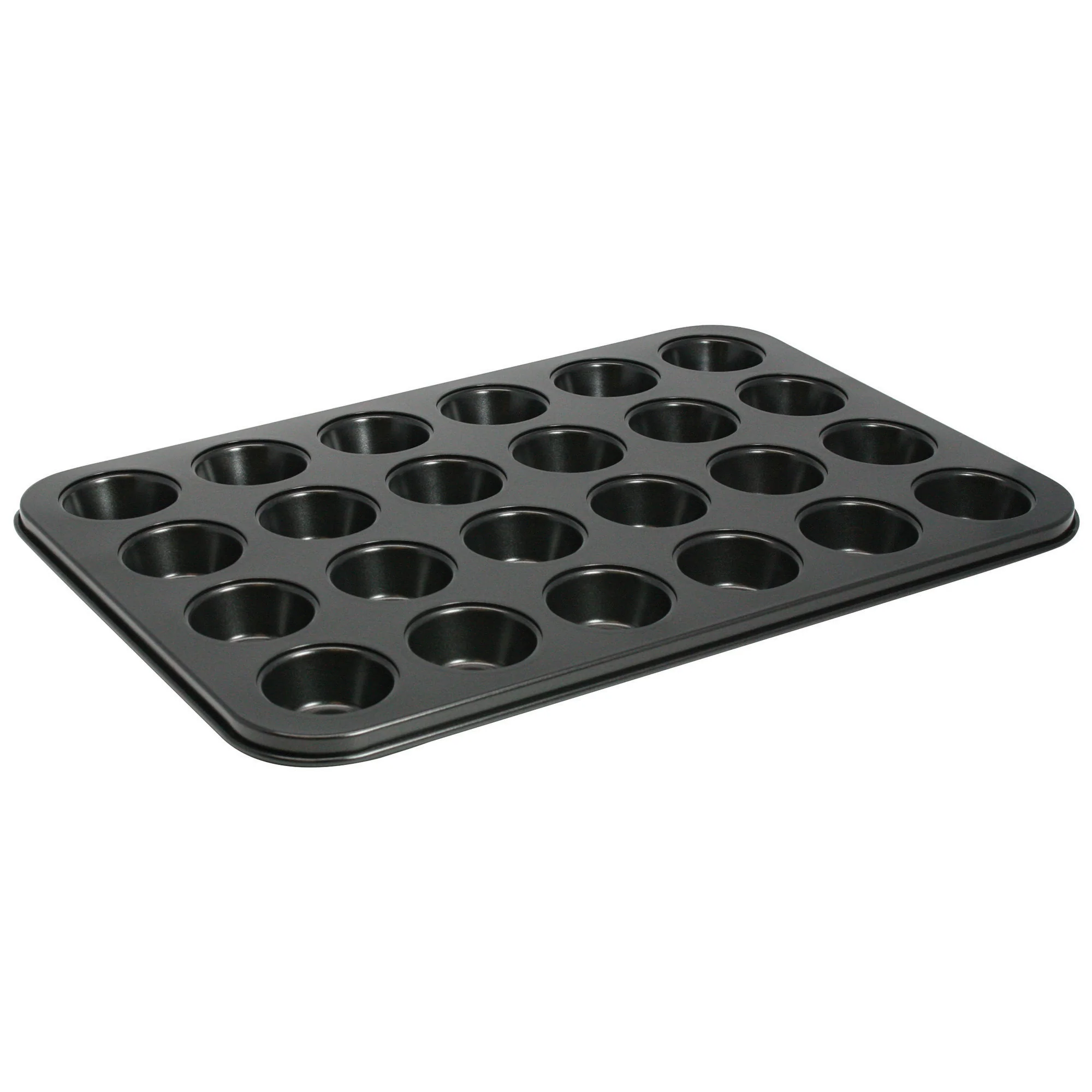 Winco AMF-24MNS 13-3/4 Inch Mini Muffin Pan PFOA-free Non-stick Carbon Steel
