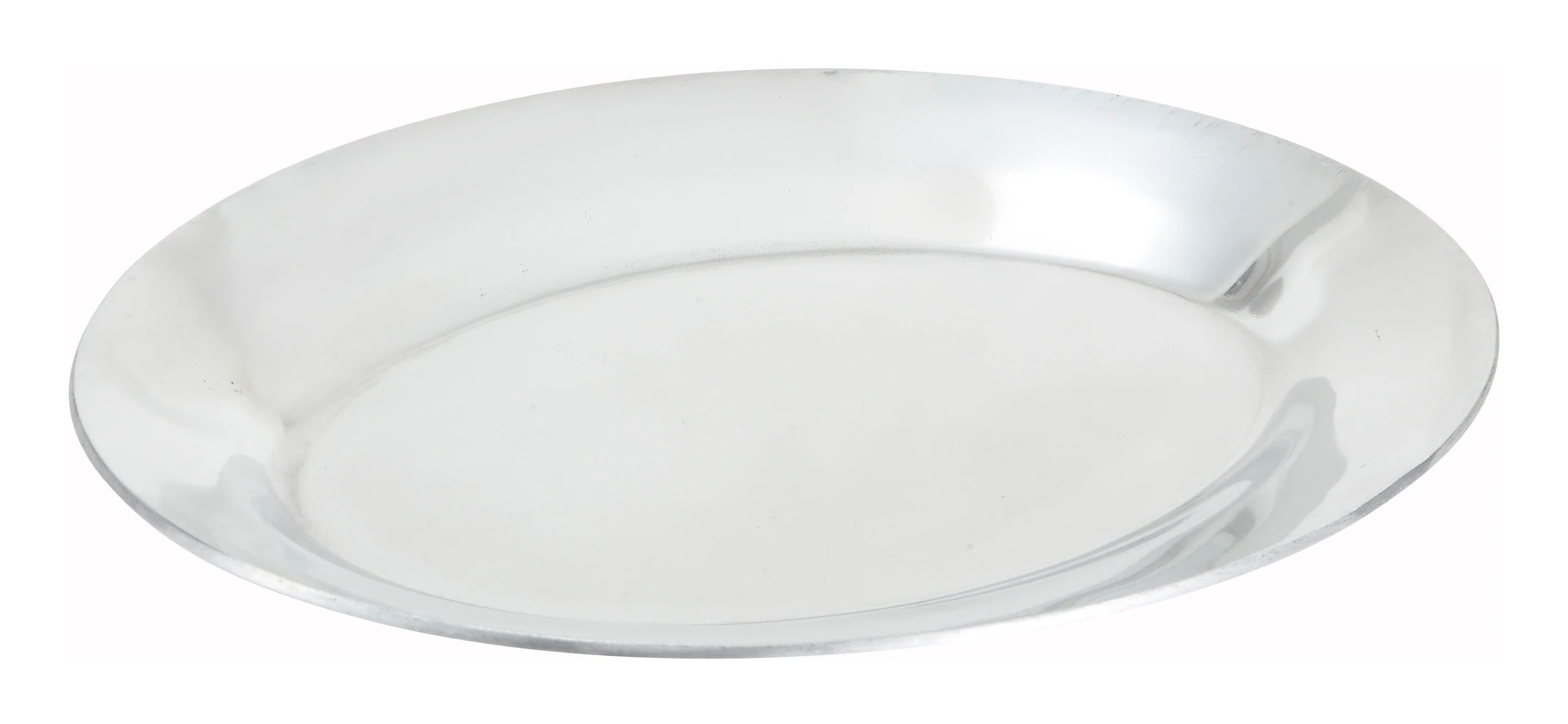 Winco APL-10 10 Inch Oval Aluminum Sizzling Platter Oven Safe - Image 3