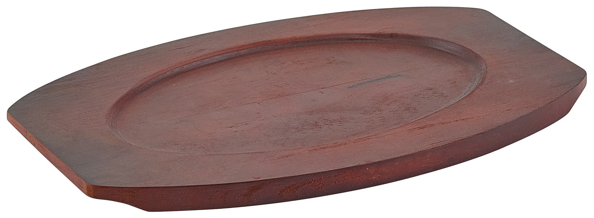 Winco APL-11UL 11 Inch Oval Underliner for Sizzling Platter Wood