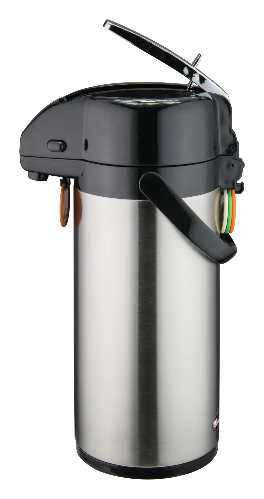 Winco APSK-725 2.5 Liter Airpot Lever-Top Double Wall Insulated Stainless Steel