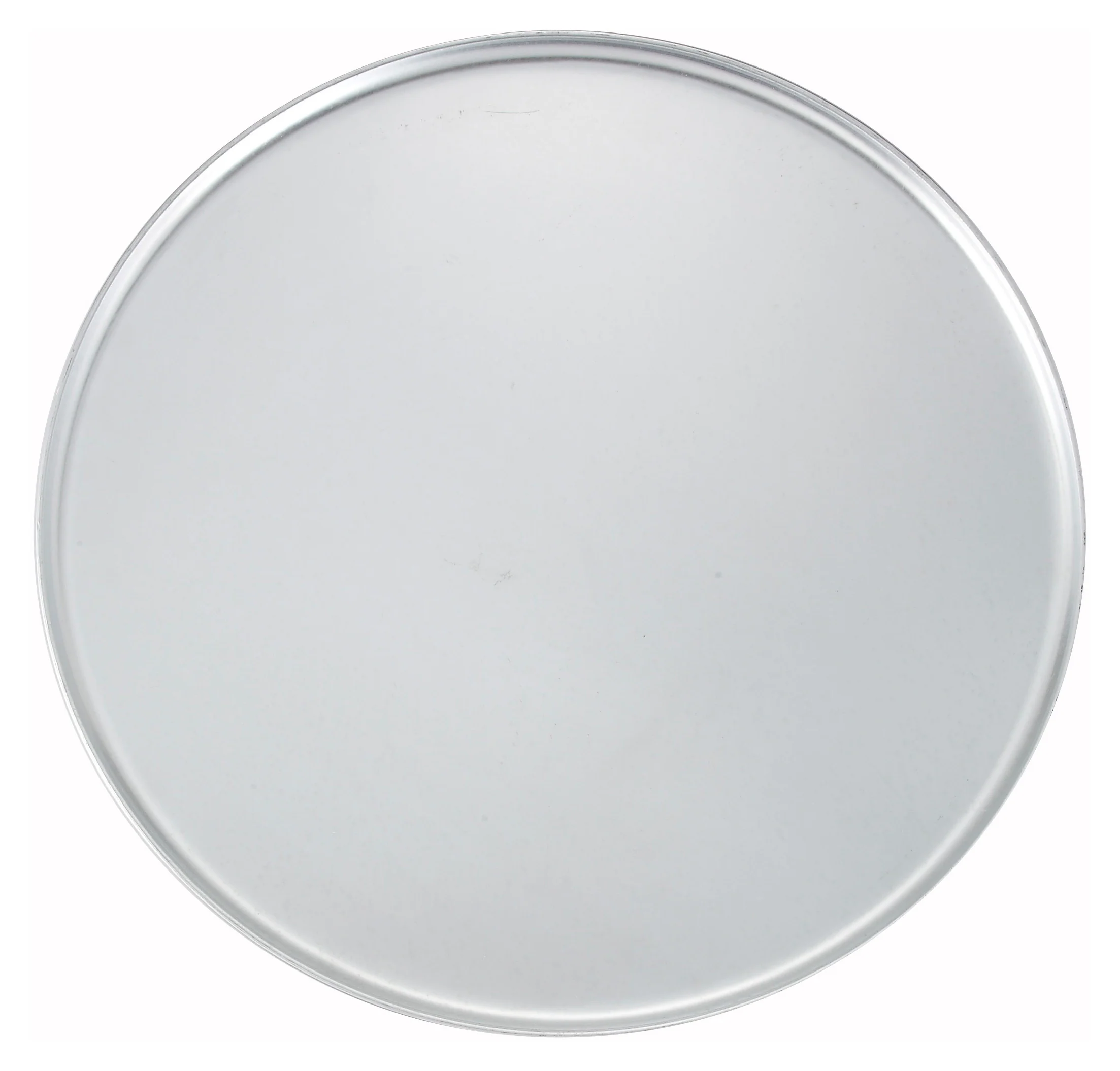 Winco APZC-18 18 Inch Diameter Round Coupe Aluminum Pizza Pan