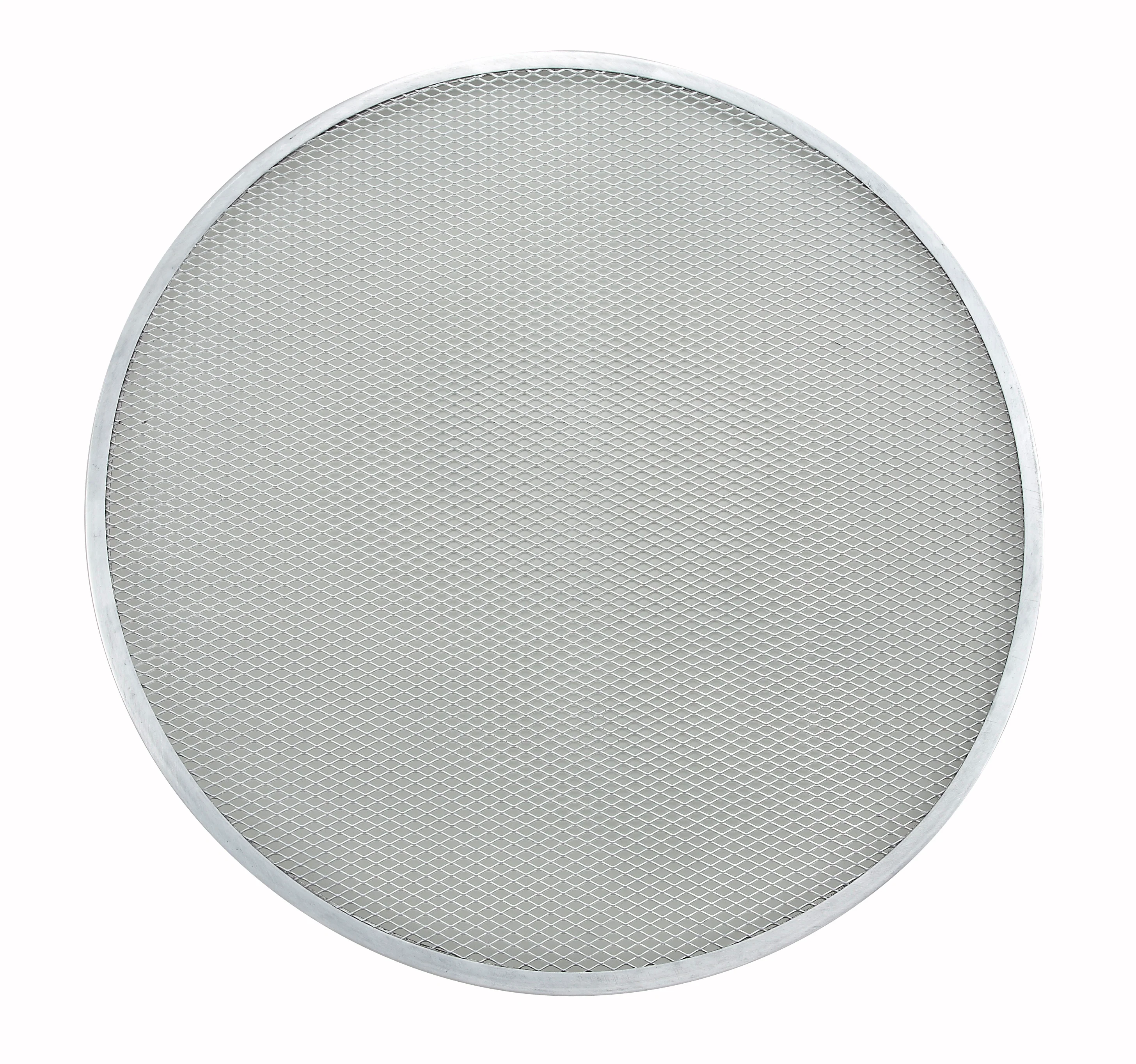 Winco APZS-17 17 Inch Diameter Seamless Aluminum Pizza Screen Round